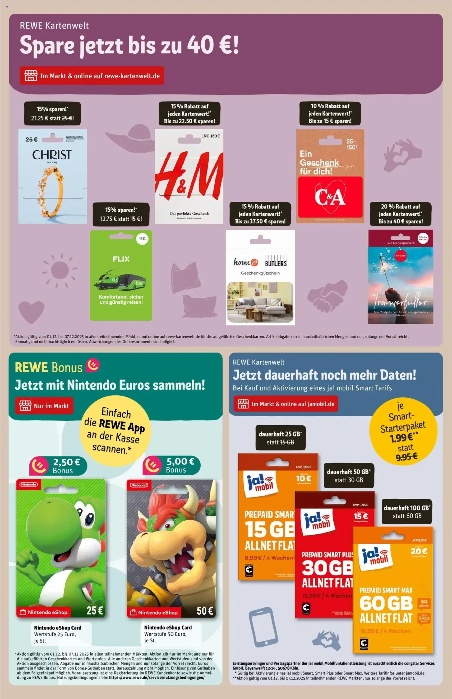 Rewe DE - DE Folder - geldige folder vanaf 01-12-2025 pagina 22 van 24