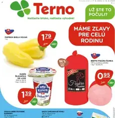 Terno leták - náhľad letáku platný od 07.08.2025