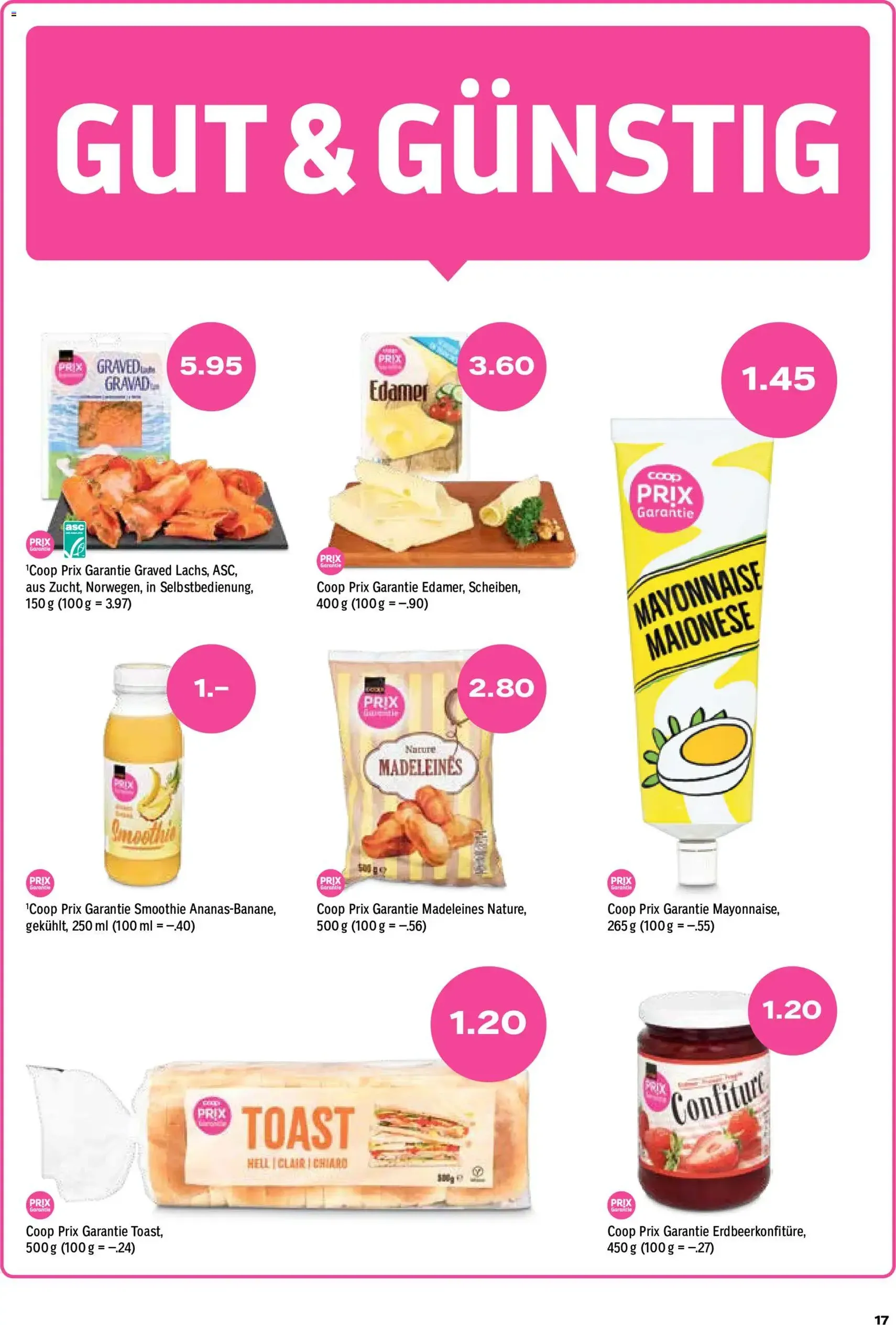 Coop aktionen - Gültiger Prospekt ab 07.05.2026, Seite 17 von insgesamt 24