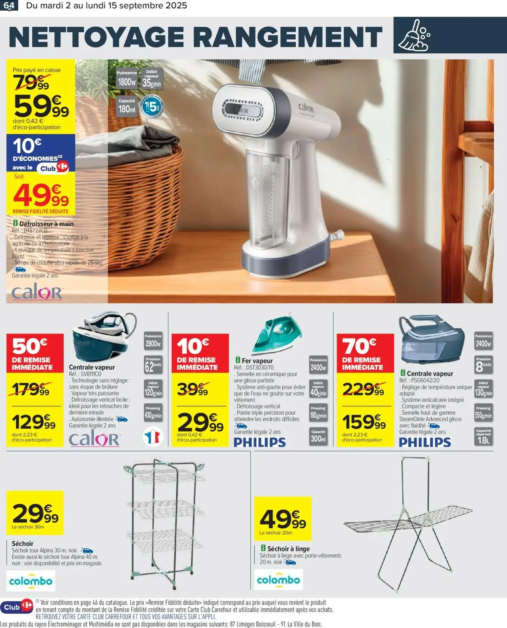 Carrefour catalogue semaine 36 - brochure valable à partir du 02/09/2025, page 66 sur 86 Carrefour catalogue semaine 36 - brochure valable à partir du 02/09/2025, page 66 sur 86