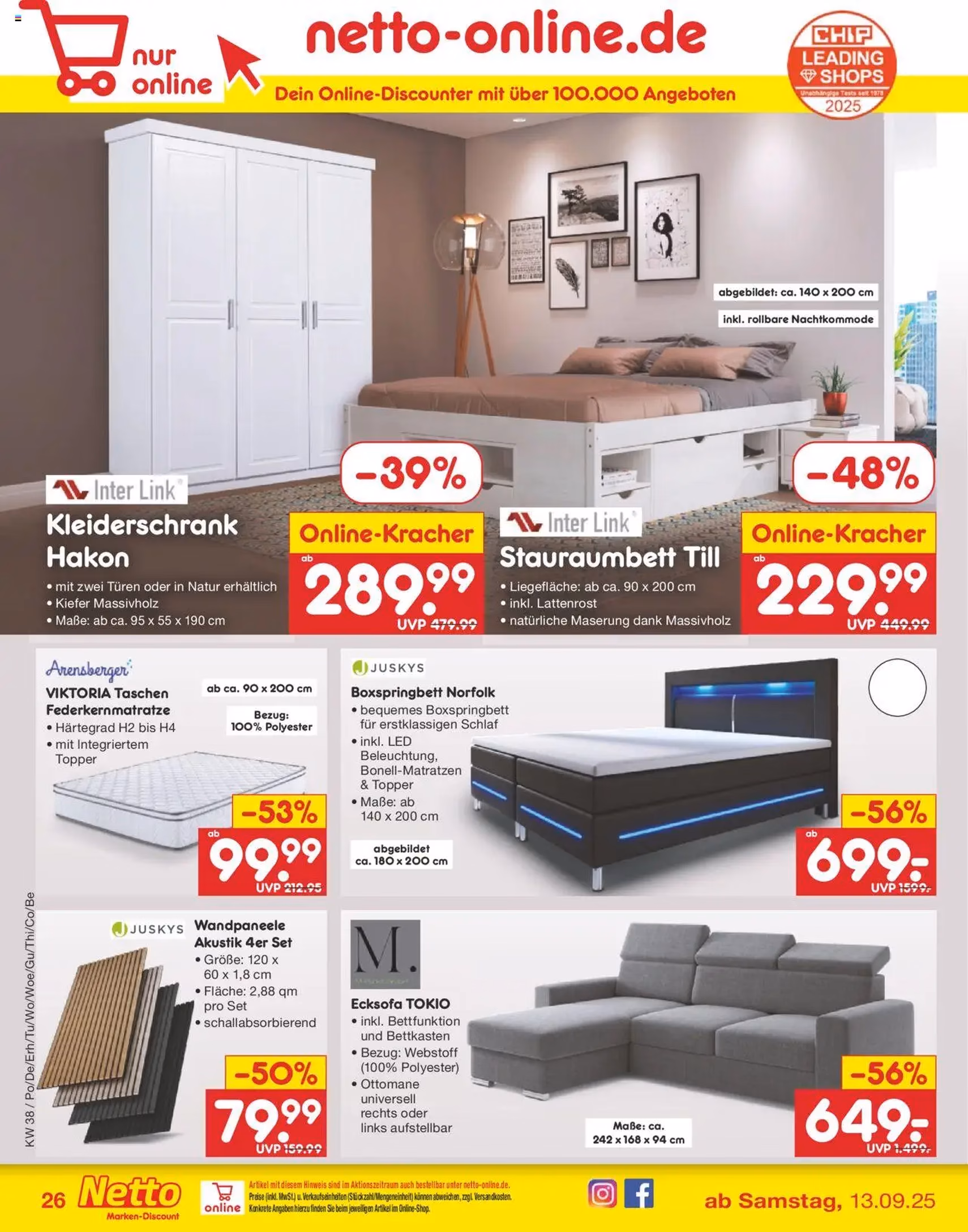 Netto Marken-Discount Prospekt - Gültiger Prospekt ab 15.09.2025, Seite 31 von insgesamt 52 Netto Marken-Discount Prospekt - Gültiger Prospekt ab 15.09.2025, Seite 31 von insgesamt 52