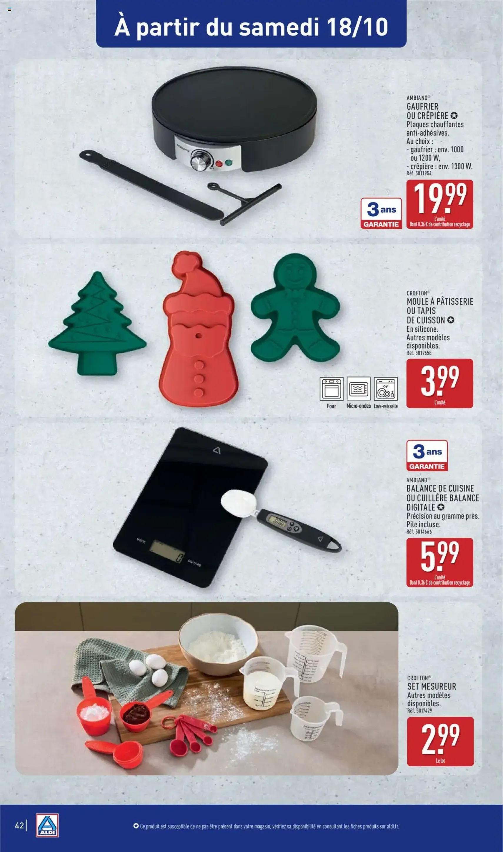 Aldi catalogue semaine 42 - brochure valable à partir du 14/10/2025, page 44 sur 46