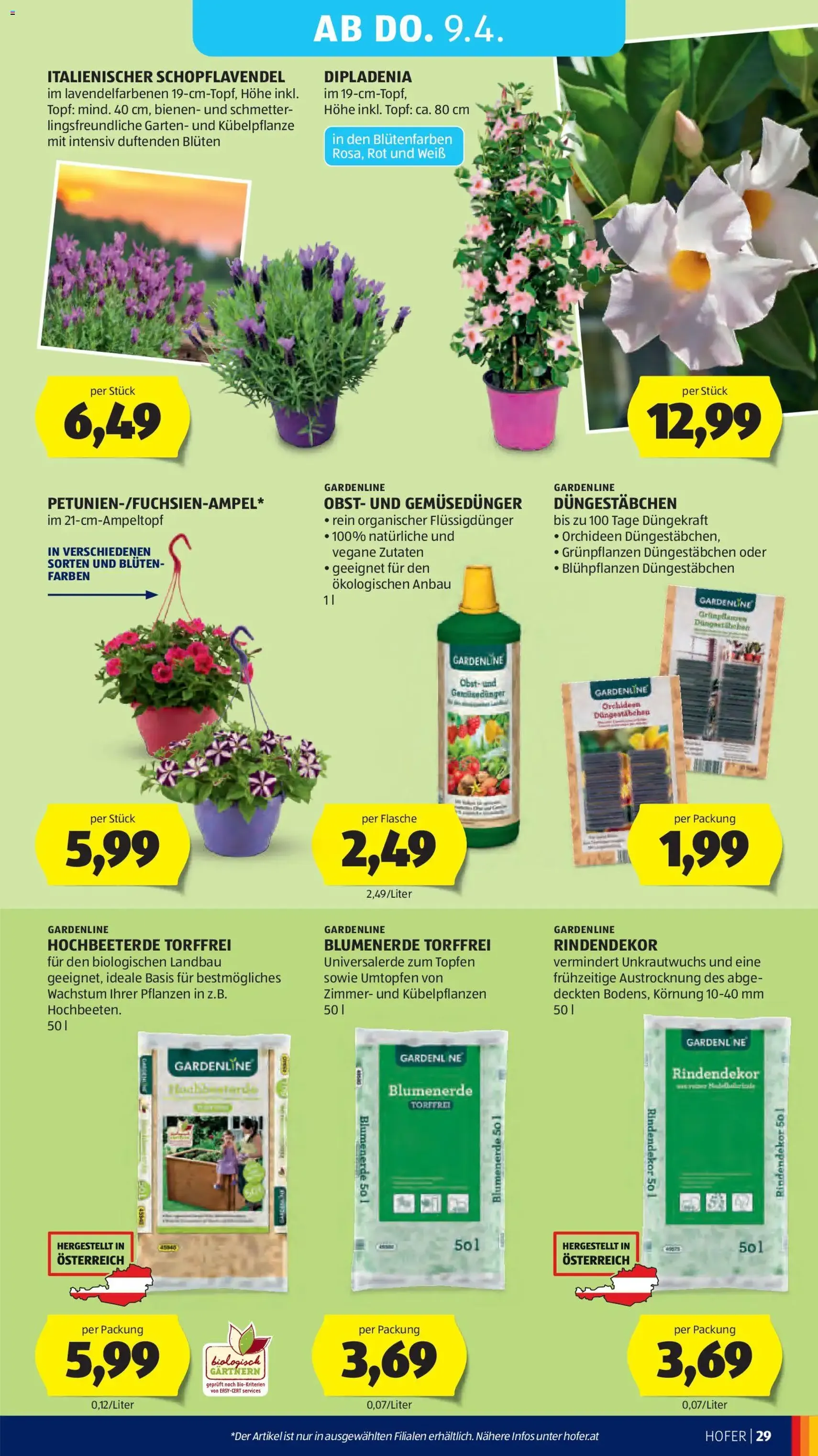 Hofer Flugblatt - Gültiger Prospekt ab 01.04.2026, Seite 33 von insgesamt 41