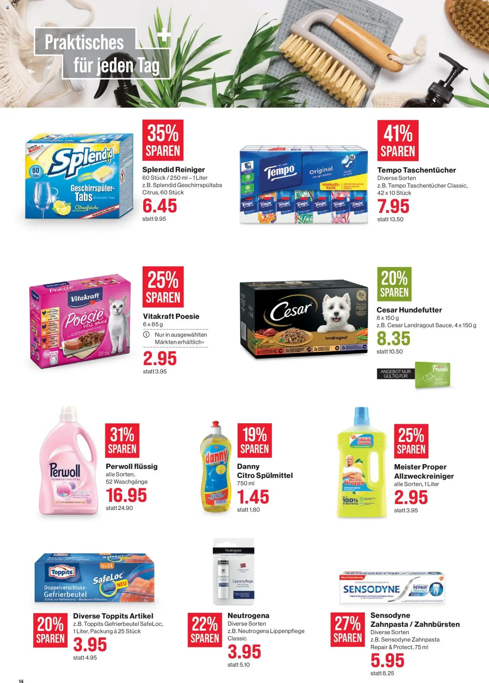 SPAR aktionen - Gültiger Prospekt ab 06.08.2026, Seite 14 von insgesamt 17