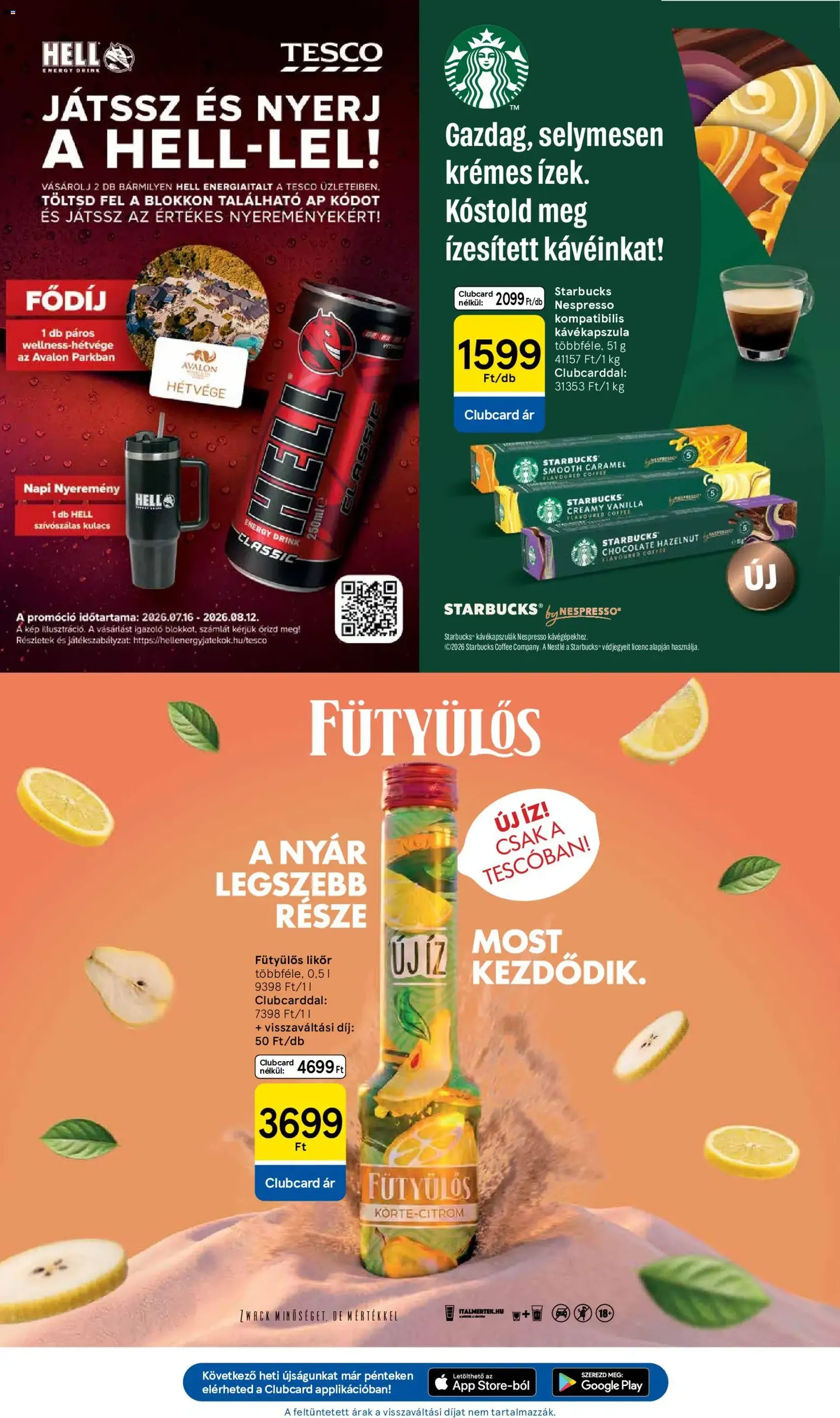 Tesco aktuális akciós újság - 2026.07.30. érvényes szórólap 23 oldal 32 oldalból