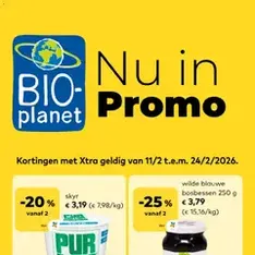 BioPlanet folder - voorvertoning van de folder geldig vanaf 11/02/2026