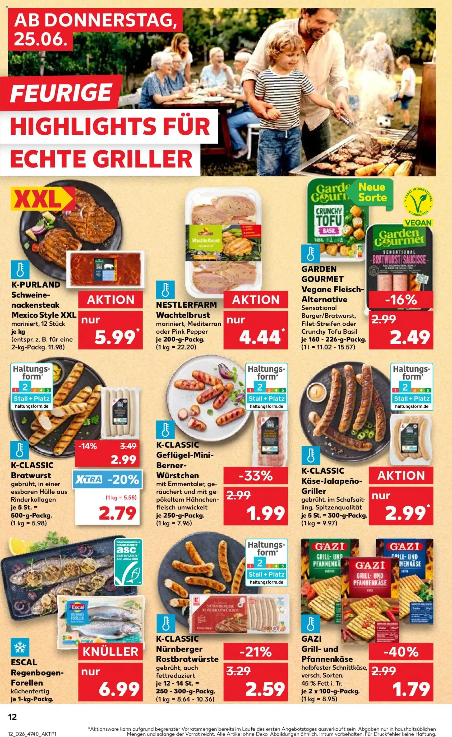 Kaufland DE - DE Folder - geldige folder vanaf 25-06-2026 pagina 12 van 58