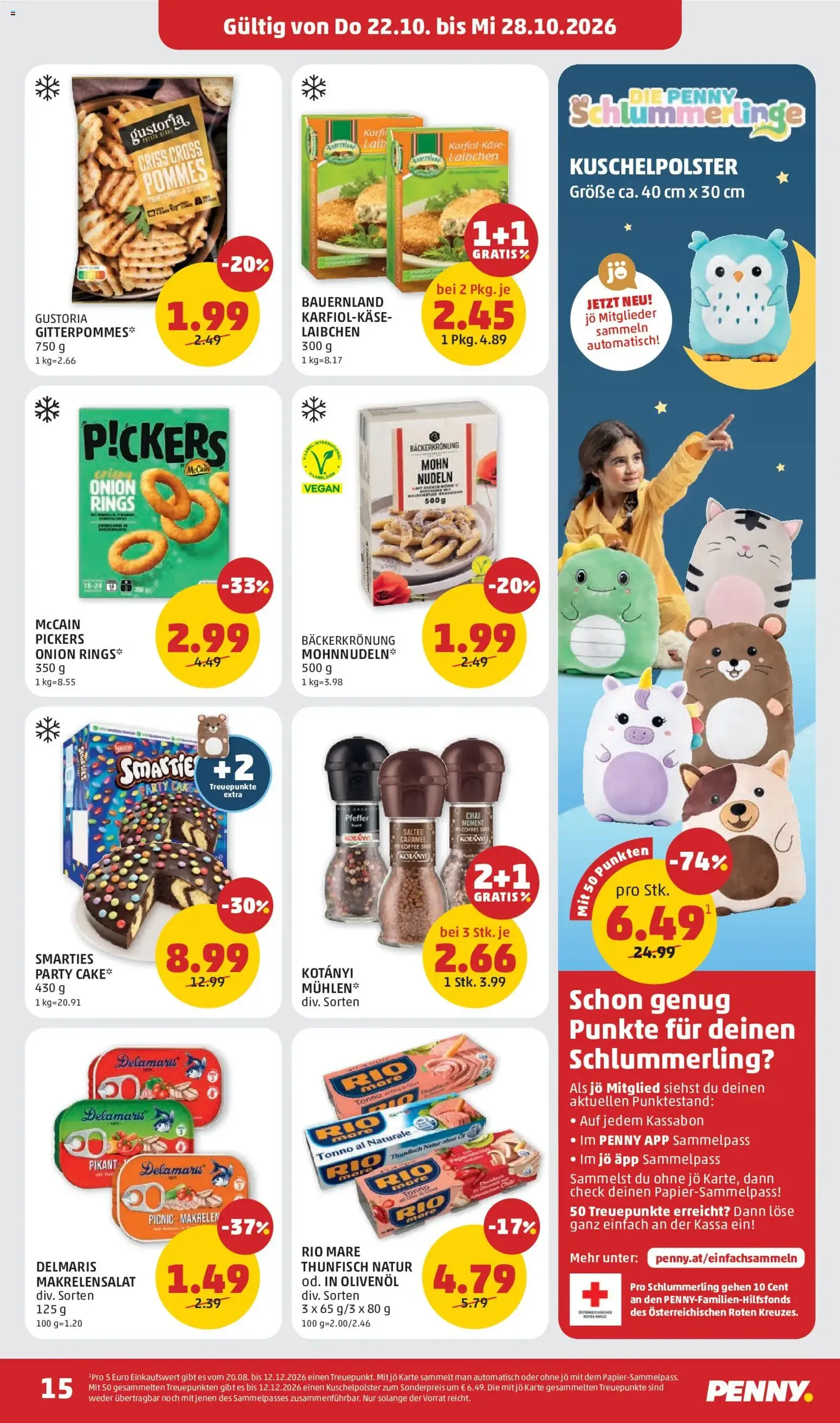 Penny Markt Flugblatt - Gültiger Prospekt ab 22.10.2026, Seite 15 von insgesamt 32