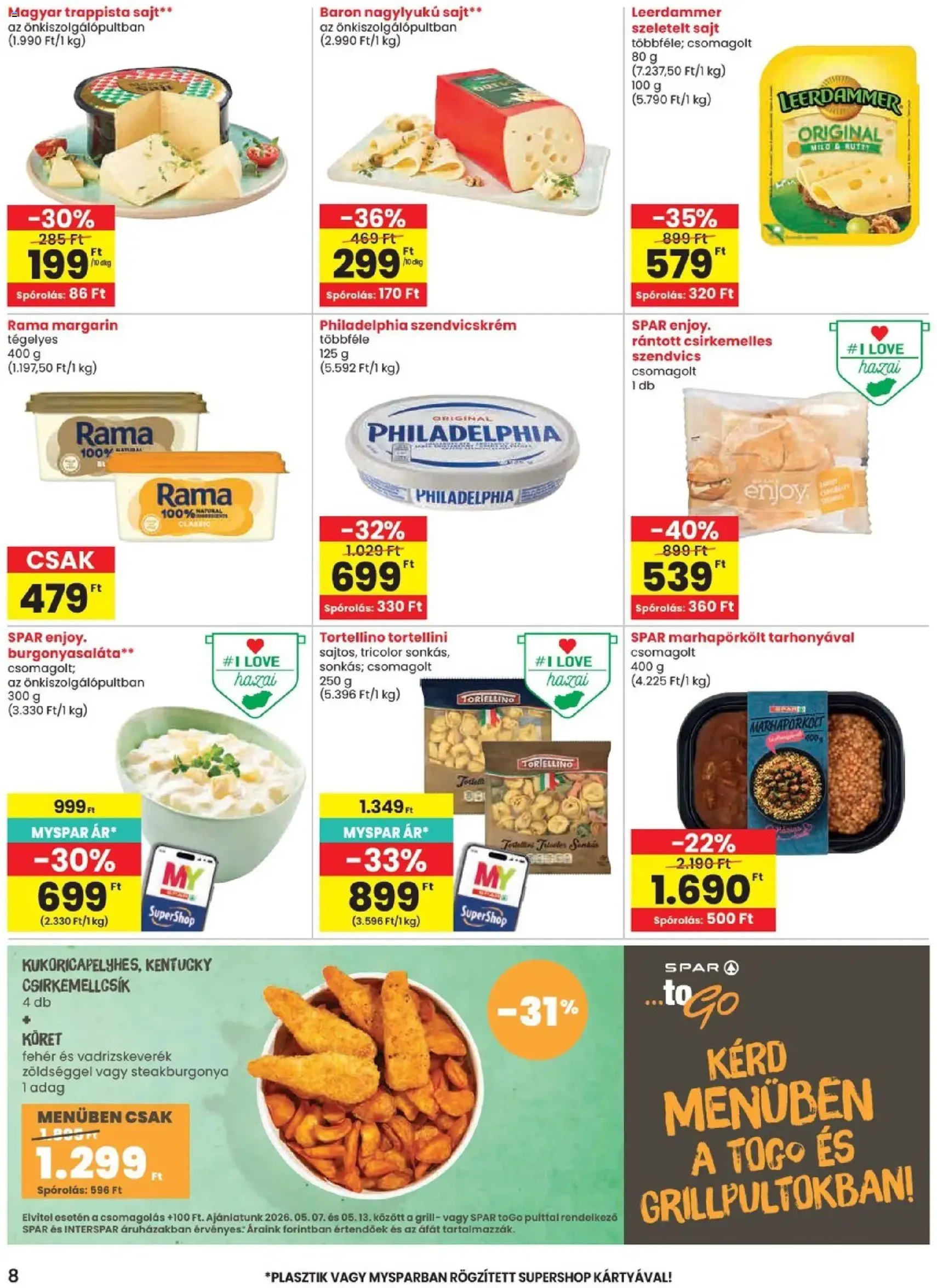 Spar akciós újság - 2026.05.07. érvényes szórólap 8 oldal 20 oldalból