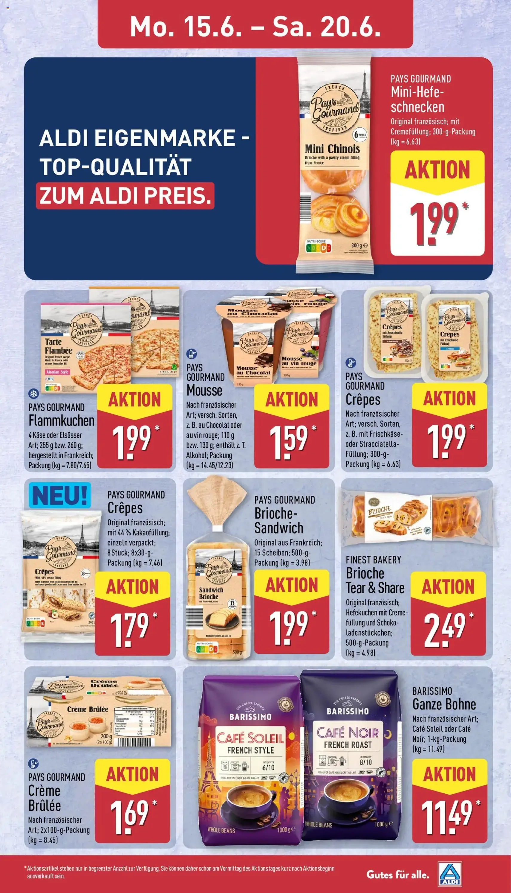 Aldi Prospekt - Gültiger Prospekt ab 15.06.2026, Seite 15 von insgesamt 41