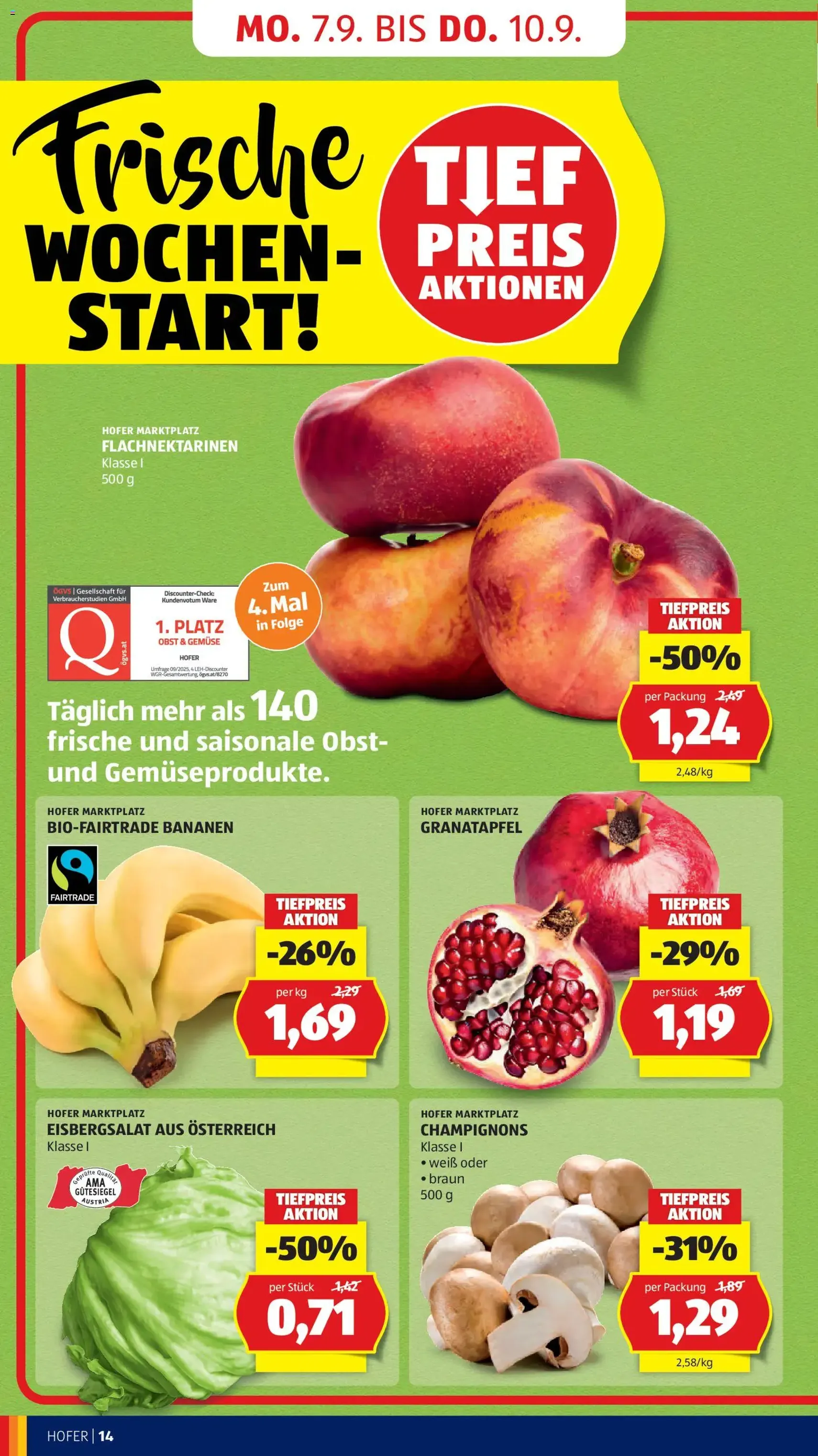 Hofer Flugblatt - Gültiger Prospekt ab 04.09.2026, Seite 20 von insgesamt 44