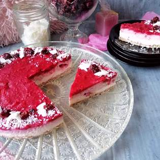 Recipe preview No-Bake Fit Strawberry Cheesecake