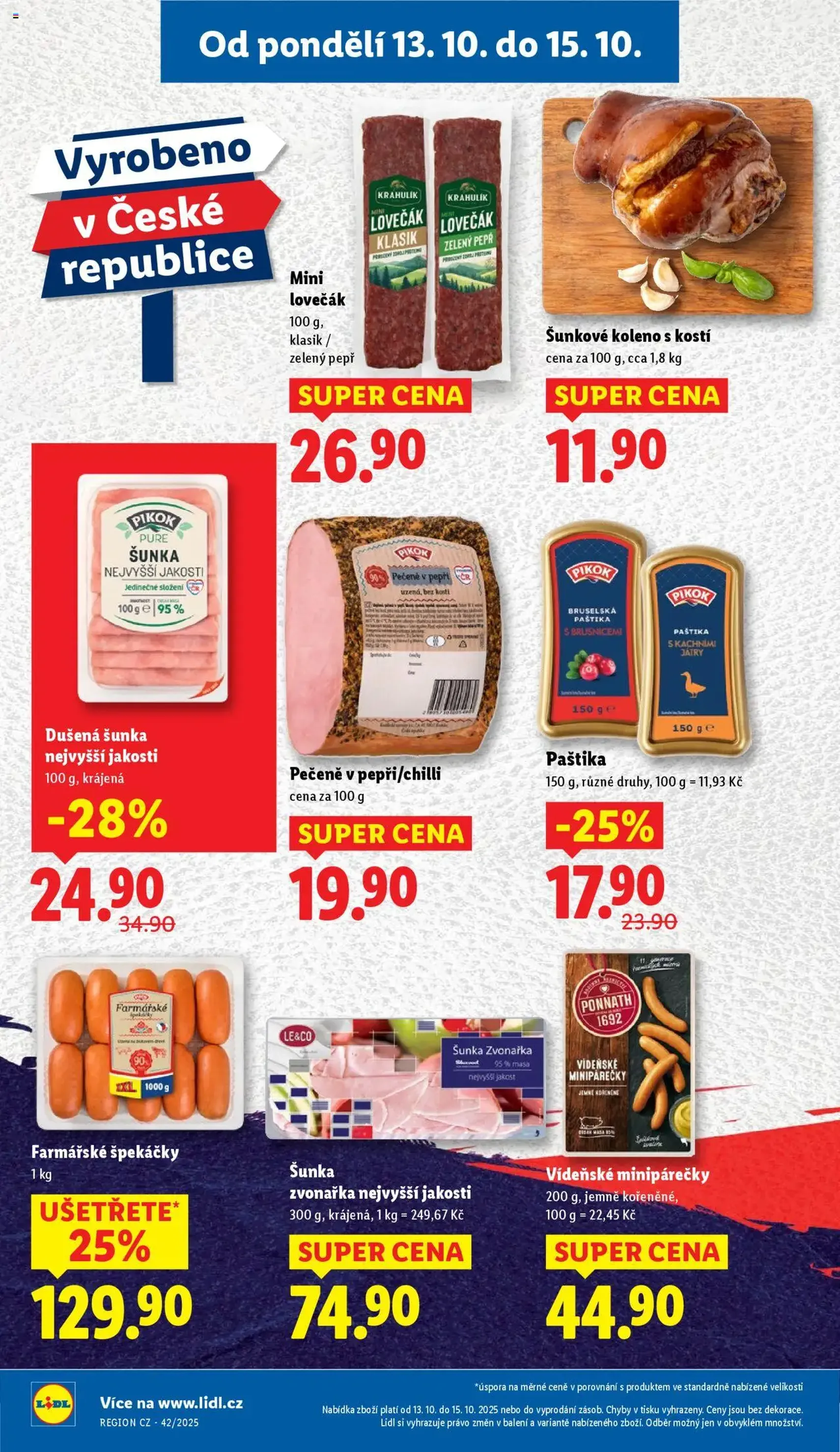 Lidl leták - platný leták od 13.10.2025 strana 12 z 43 Lidl leták - platný leták od 13.10.2025 strana 12 z 43