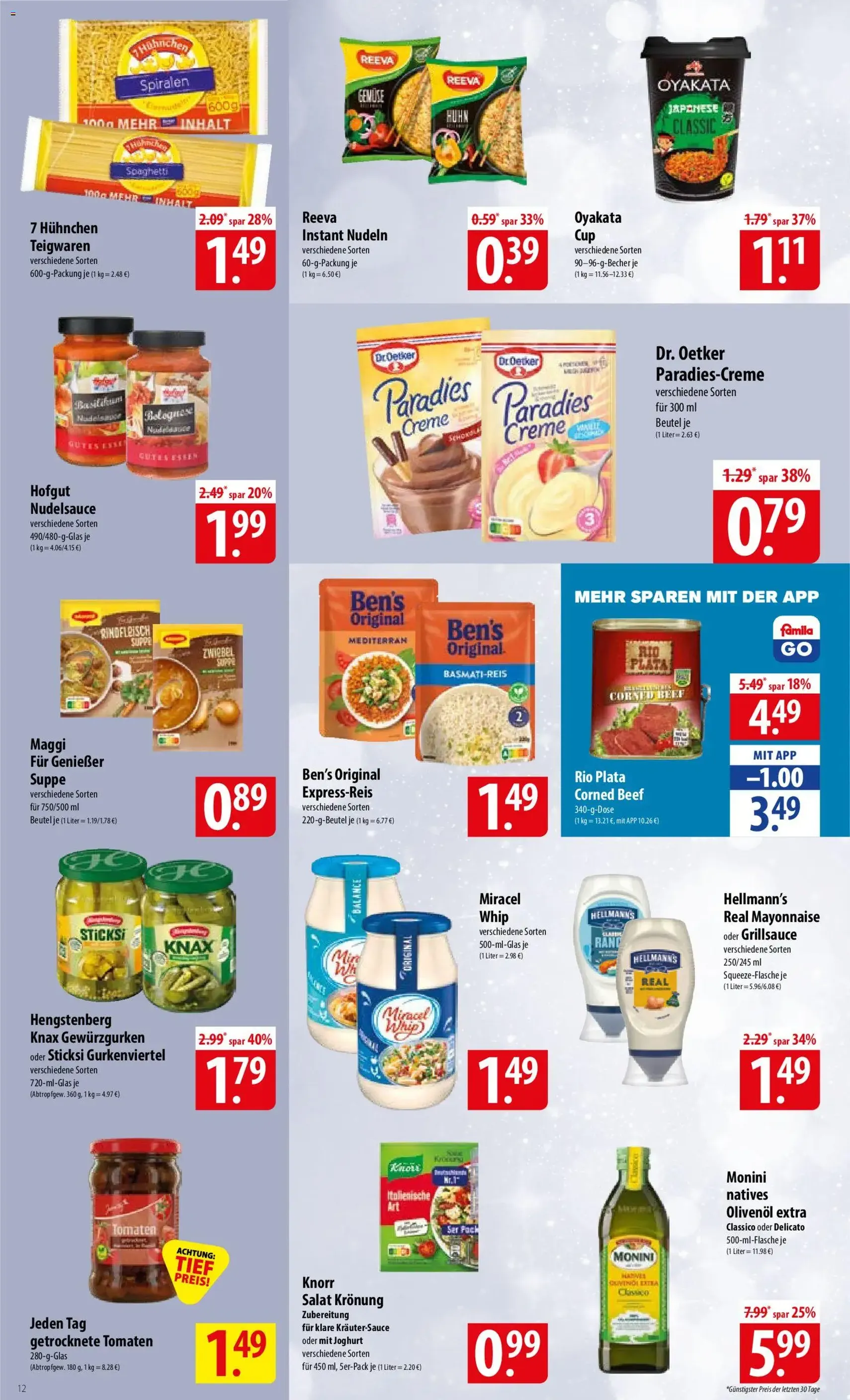 Famila Prospekt - Gültiger Prospekt ab 08.06.2026, Seite 12 von insgesamt 24