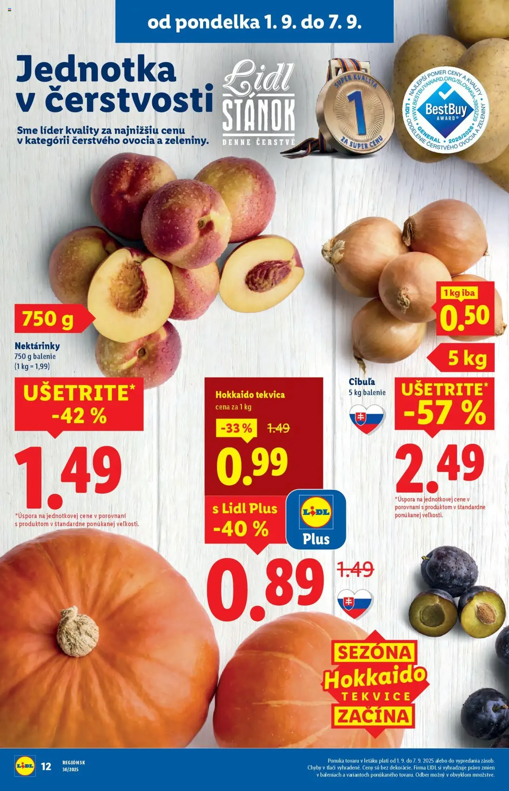 Lidl leták - platný leták od 01.09.2025 strana 12 z 103 Lidl leták - platný leták od 01.09.2025 strana 12 z 103