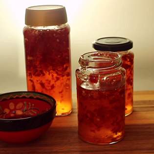 Recipe preview How to make homemade Chilli Jam?