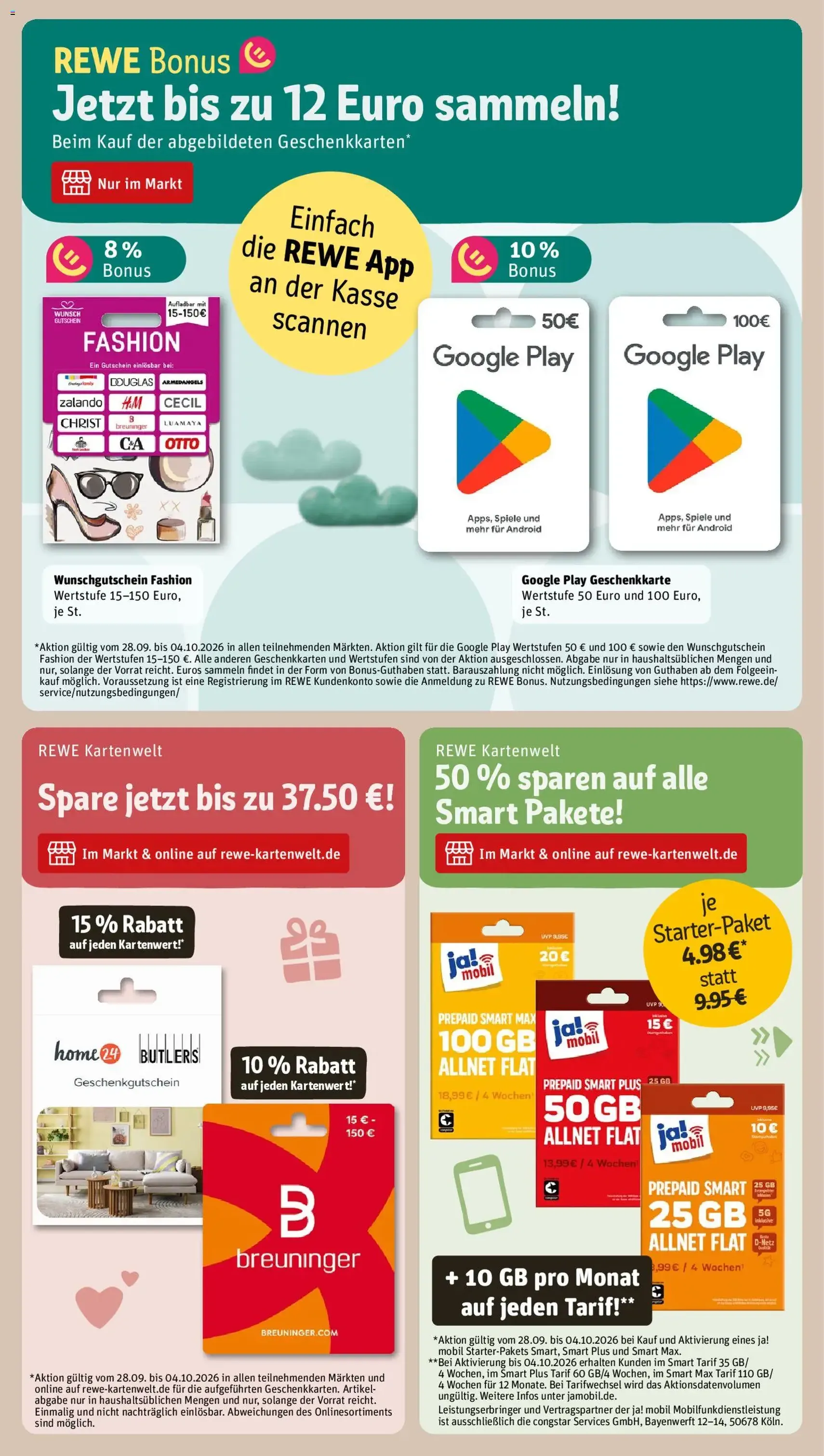 Rewe ihr Kaufpark Prospekt - Gültiger Prospekt ab 28.09.2026, Seite 36 von insgesamt 37