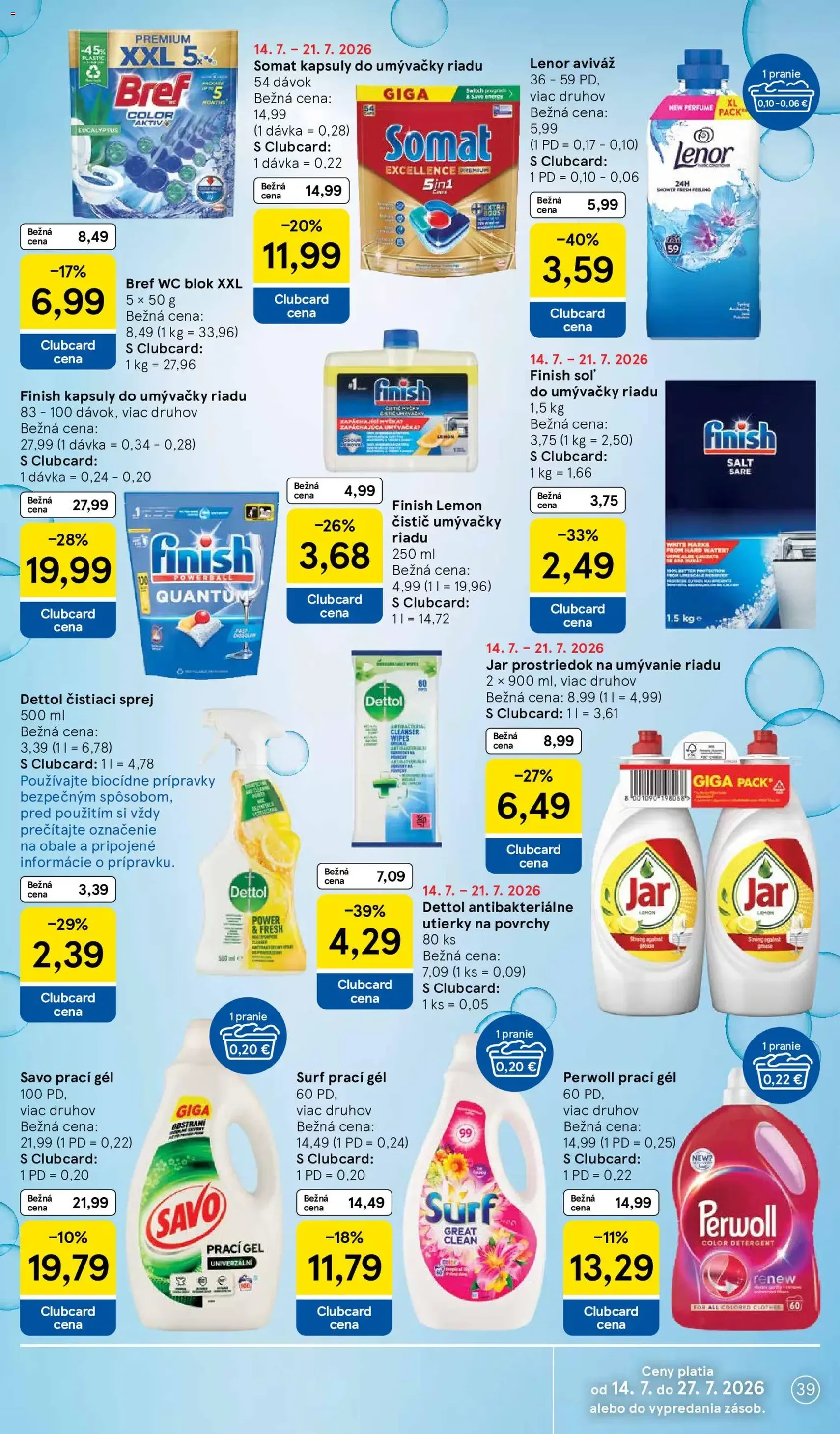Tesco Hypermarket - leták - platný leták od 15.07.2026 strana 39 z 52