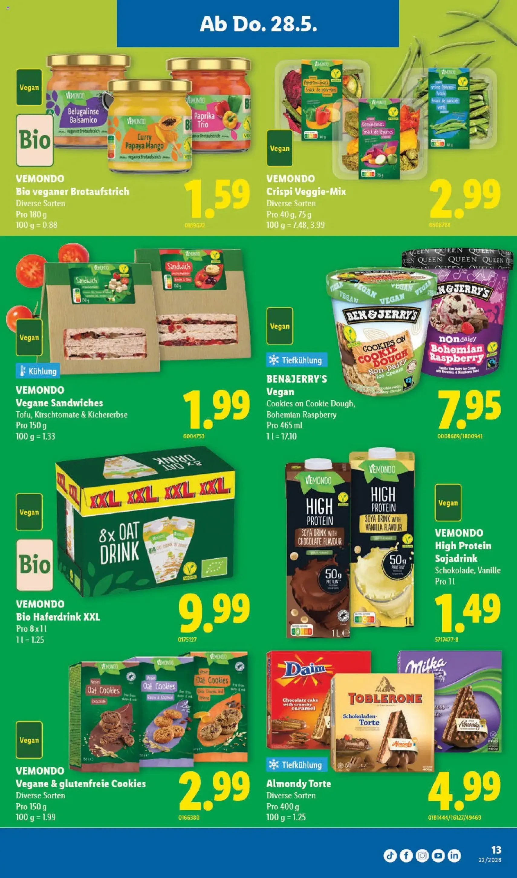 Lidl aktionen - Gültiger Prospekt ab 28.05.2026, Seite 13 von insgesamt 32