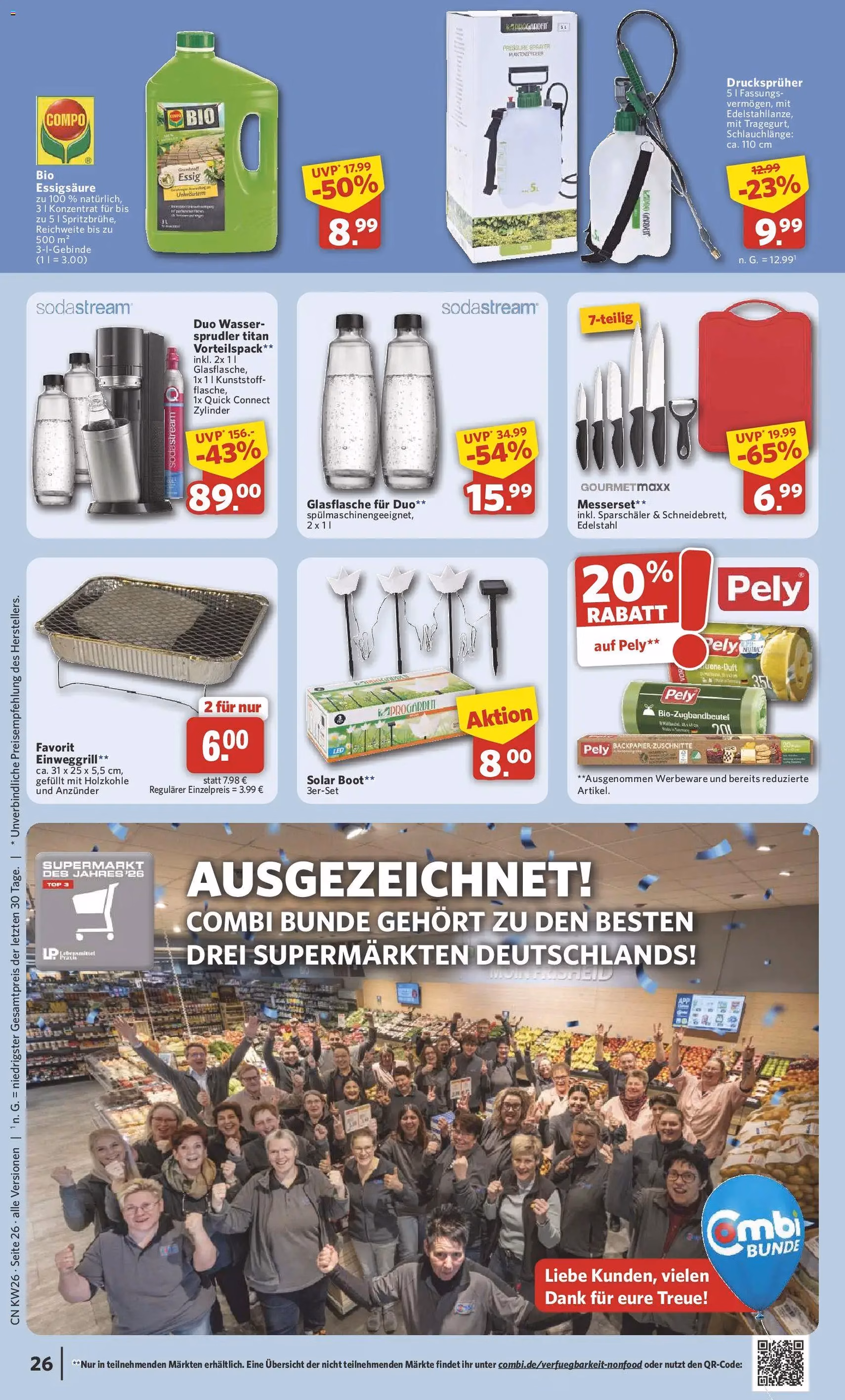 Combi Prospekt - Gültiger Prospekt ab 22.06.2026, Seite 31 von insgesamt 38