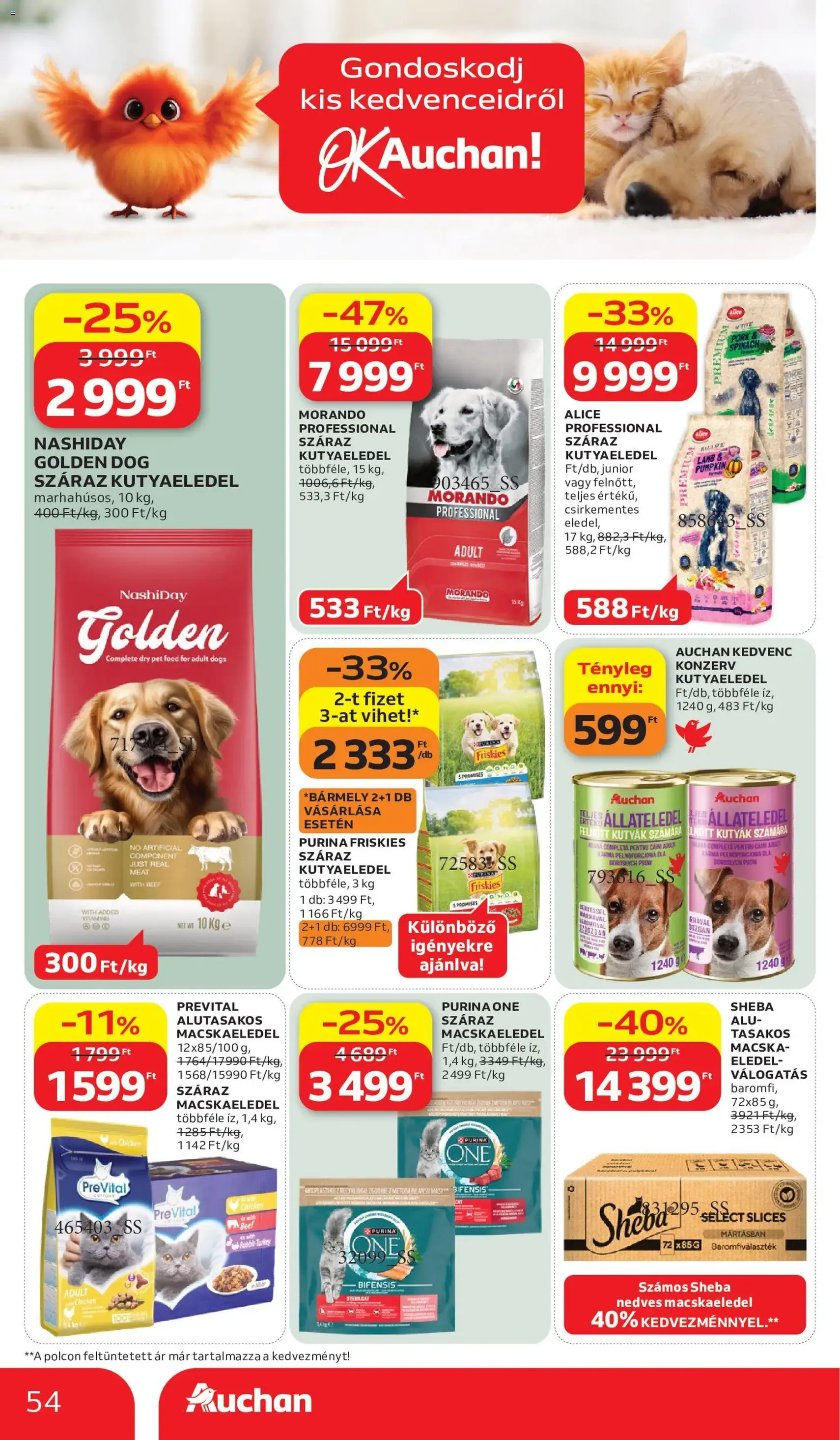Auchan akciós újság - 2026.07.02. érvényes szórólap 54 oldal 56 oldalból