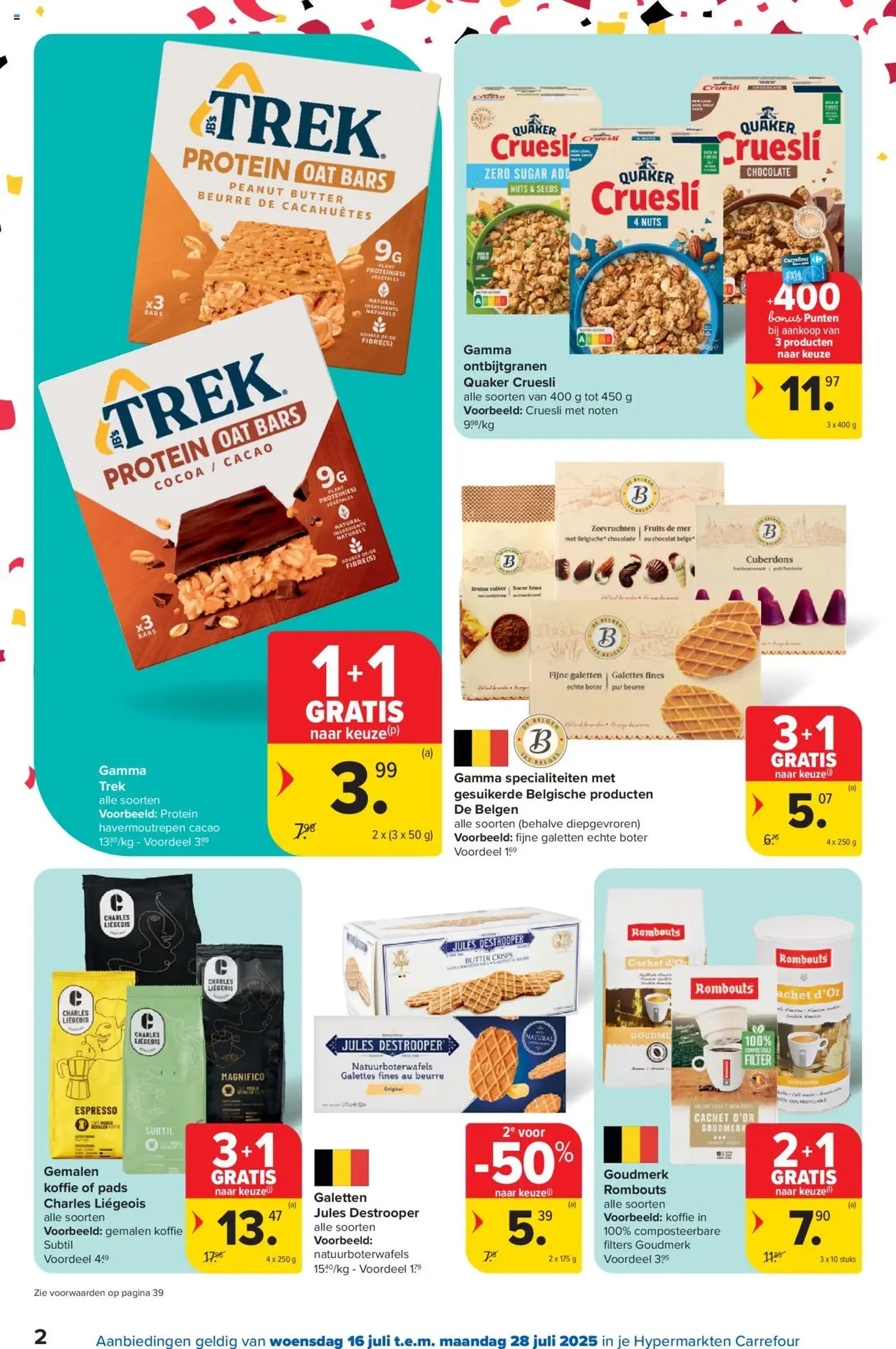 Carrefour folder week 29 - geldige folder vanaf 16/07/2025 pagina 2 van 40