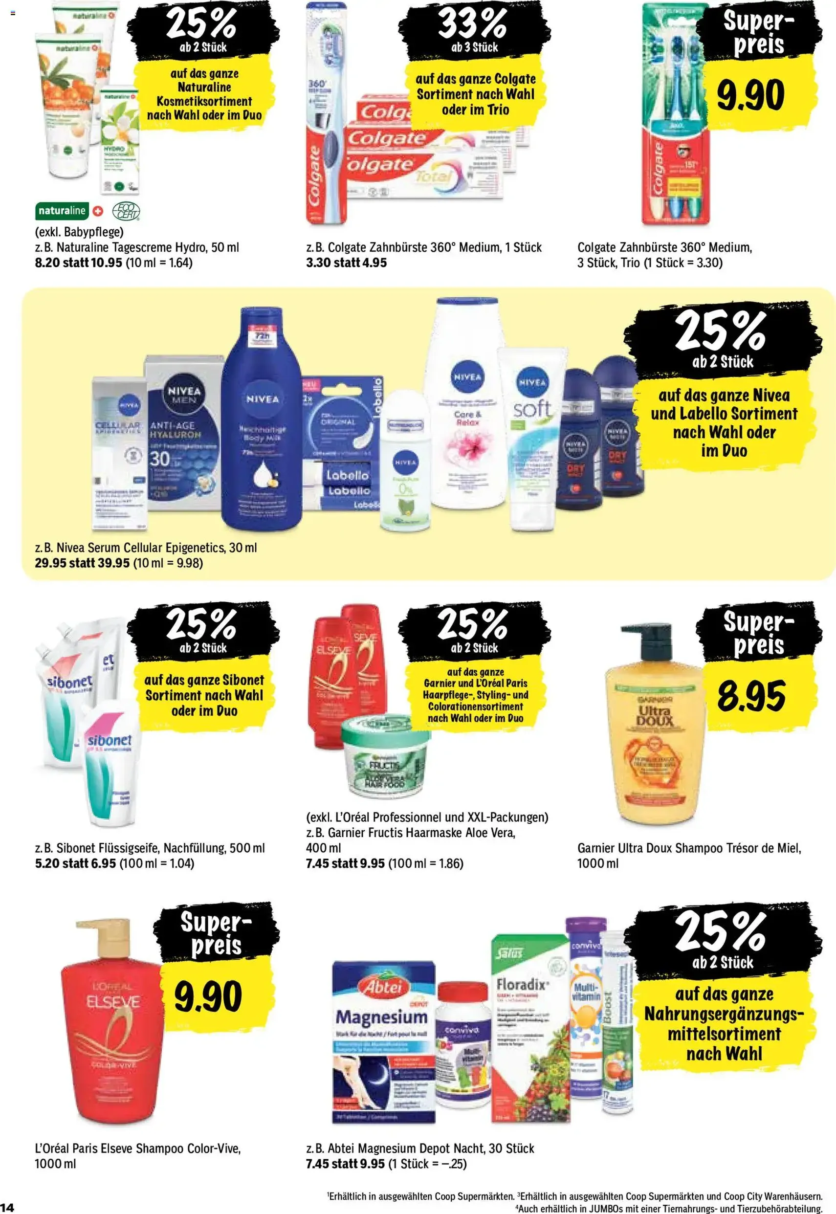 Coop aktionen - Gültiger Prospekt ab 10.09.2026, Seite 14 von insgesamt 24