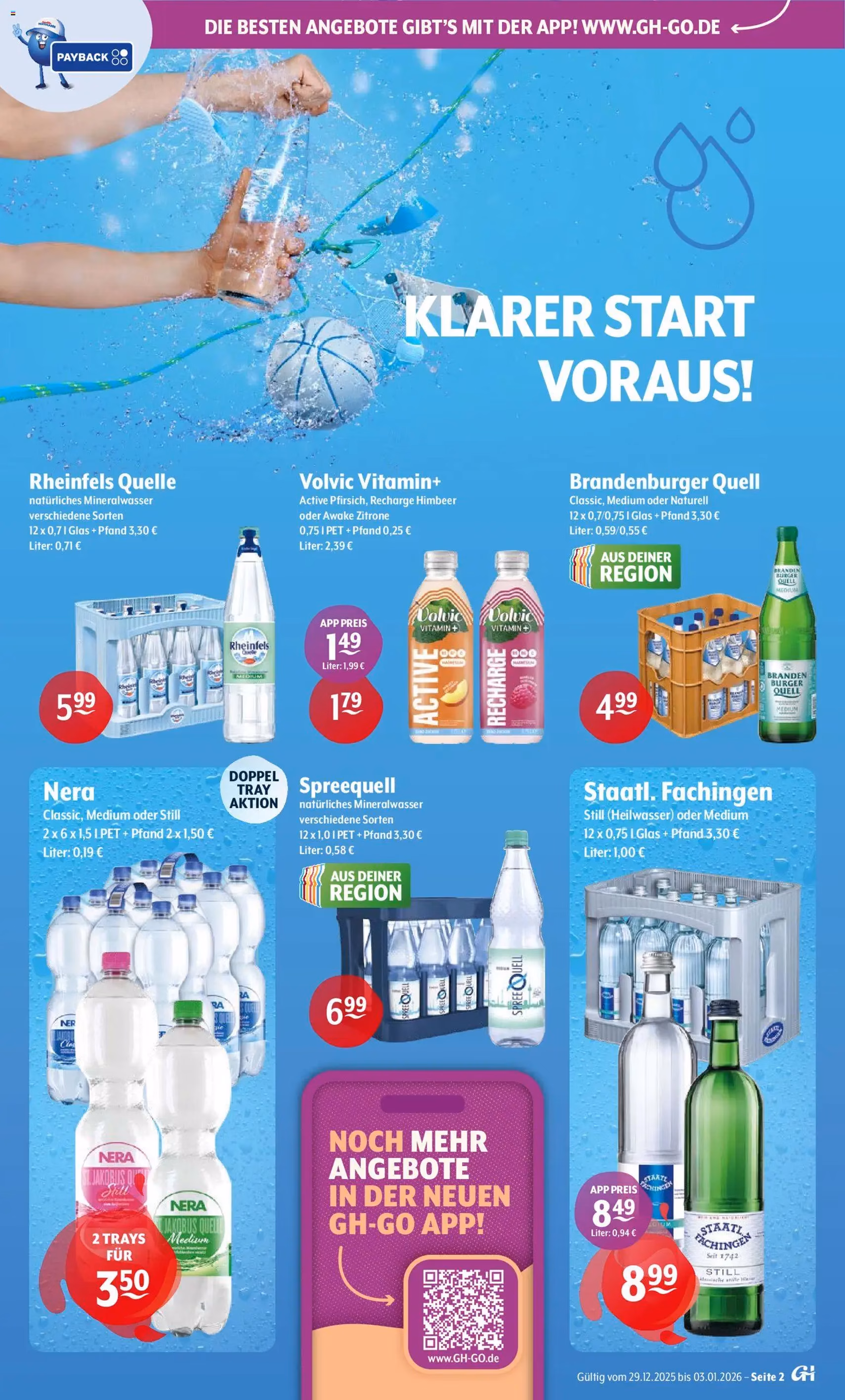 Trink und Spare Prospekt - Gültiger Prospekt ab 29.12.2025, Seite 2 von insgesamt 10