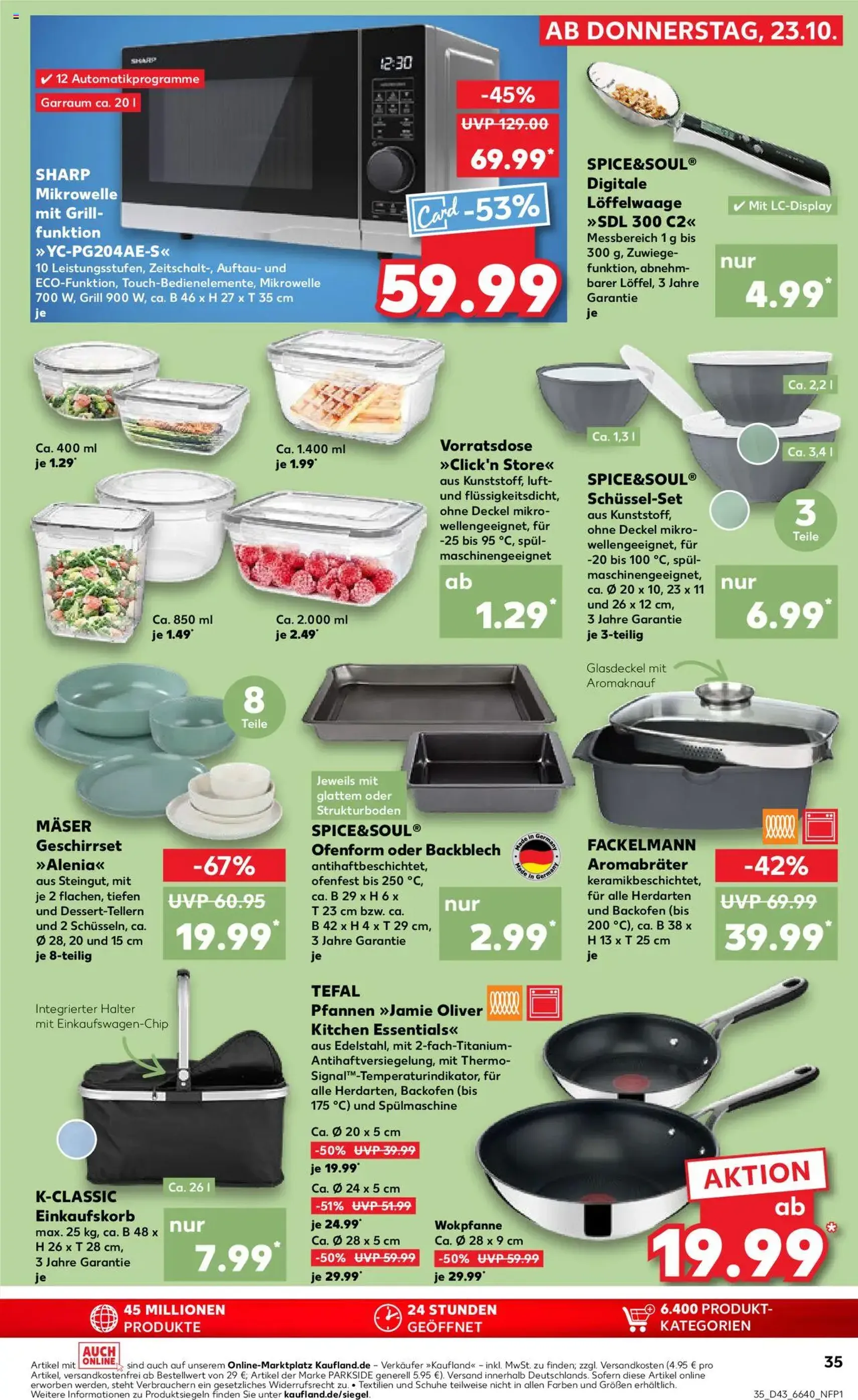 Kaufland Prospekt - Gültiger Prospekt ab 23.10.2025, Seite 35 von insgesamt 61 Kaufland Prospekt - Gültiger Prospekt ab 23.10.2025, Seite 35 von insgesamt 61