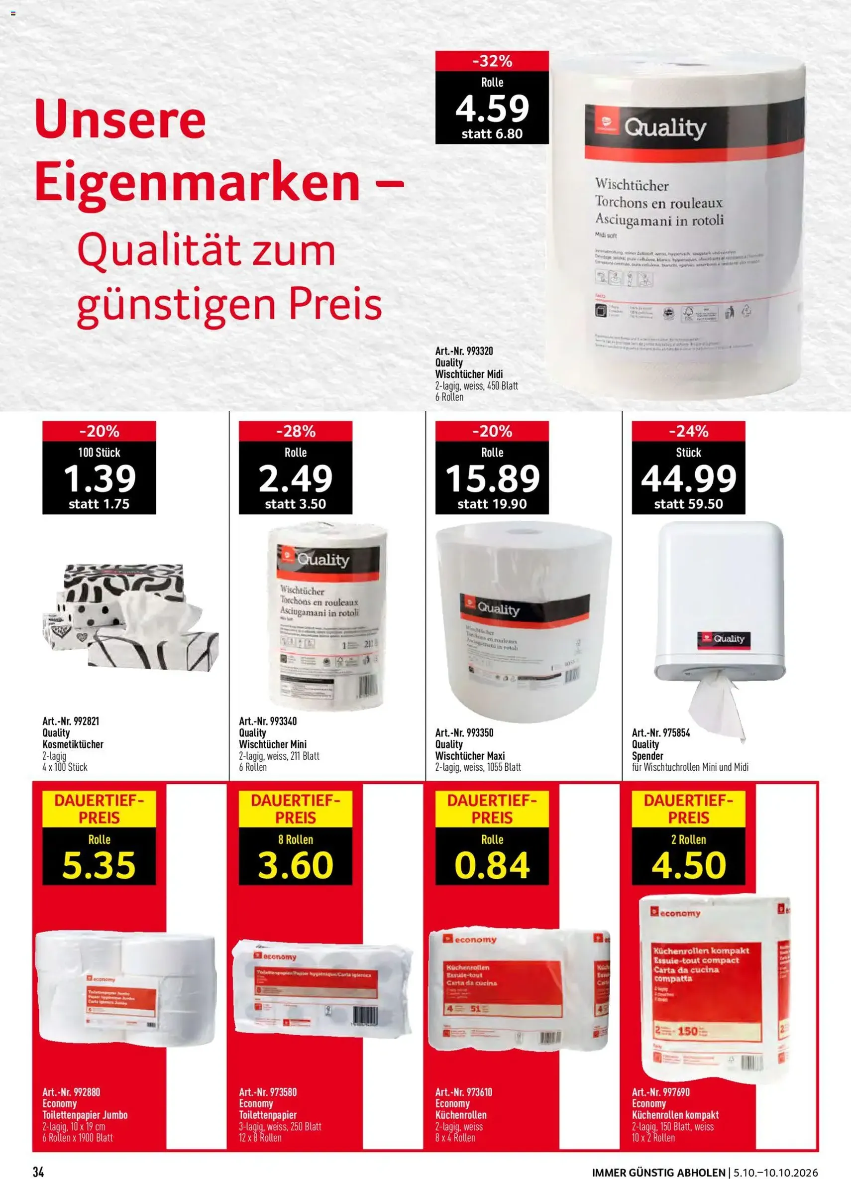 Prodega aktionen - Gültiger Prospekt ab 05.10.2026, Seite 34 von insgesamt 40