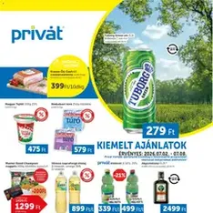PRIVÁT akciós újság - szórólap előnézete érvényes 2026.07.02. -tól
