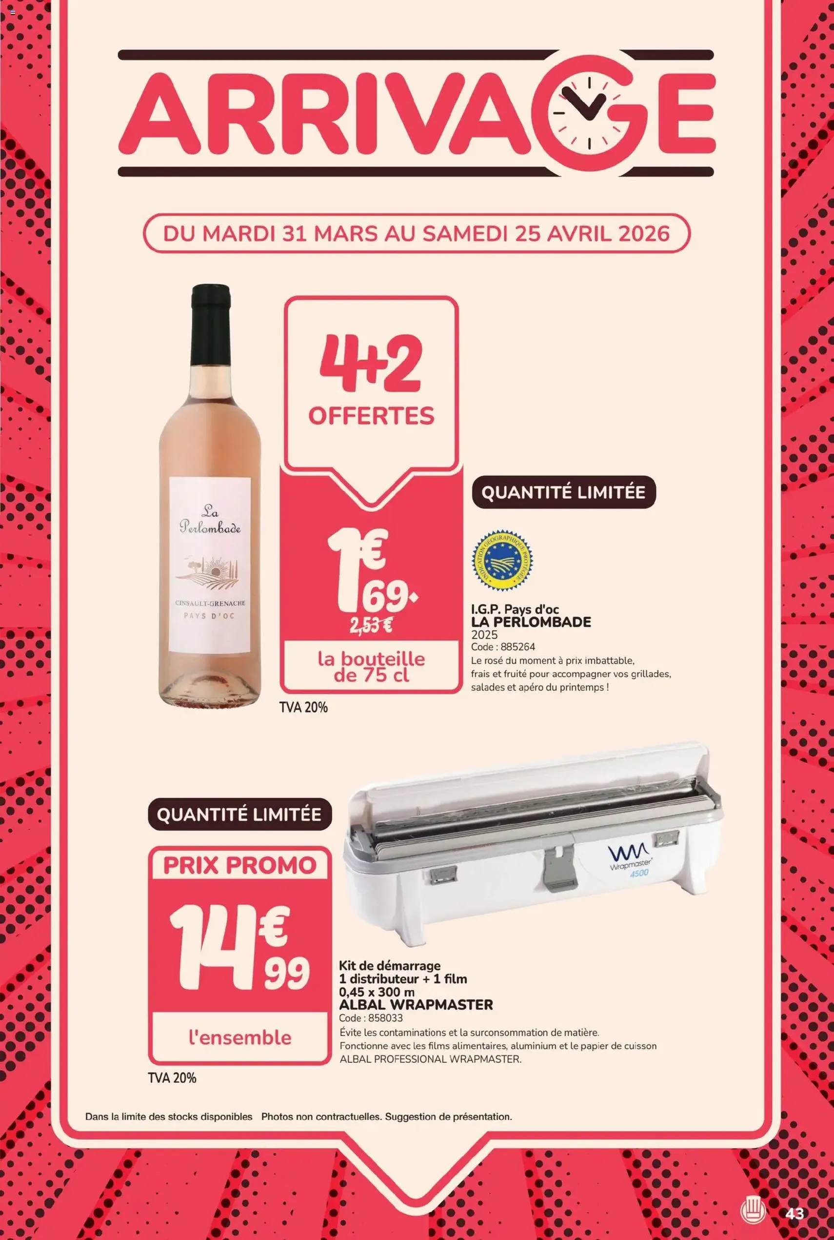 Promocash catalogue - brochure valable à partir du 31/03/2026, page 43 sur 44