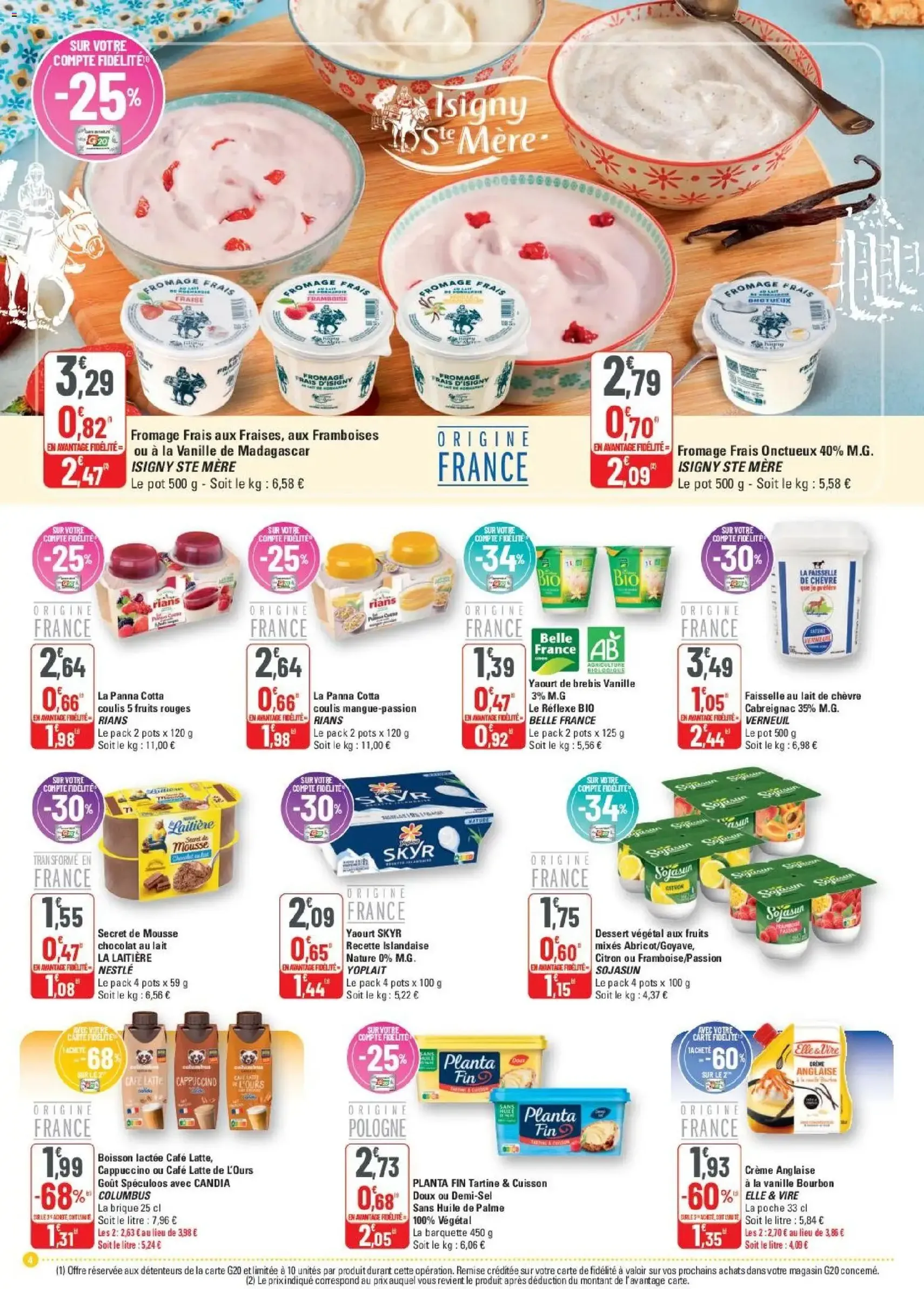 G20 Supermarchés catalogue - brochure valable à partir du 20/05/2026, page 4 sur 20