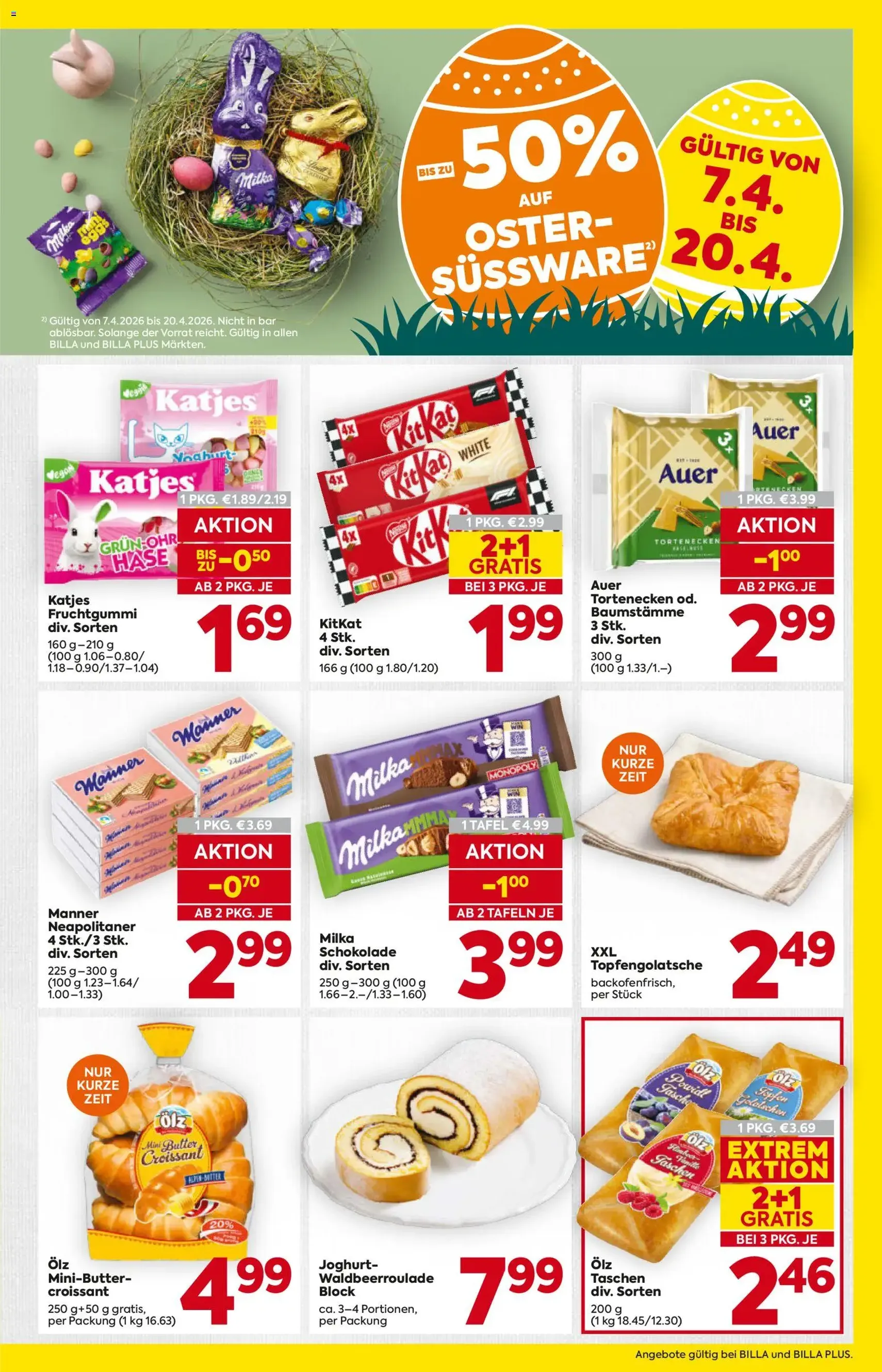 Billa - Flugblatt - Gültiger Prospekt ab 07.04.2026, Seite 11 von insgesamt 16