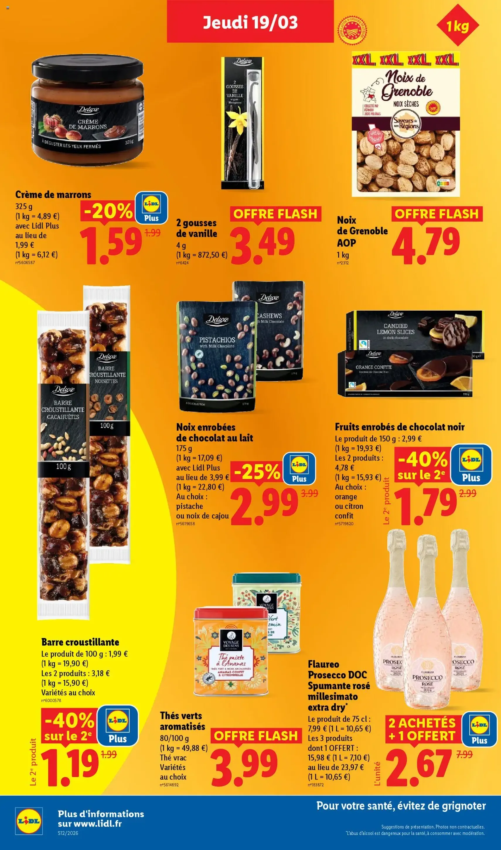 LIDL catalogue semaine 12 - brochure valable à partir du 19/03/2026, page 22 sur 59