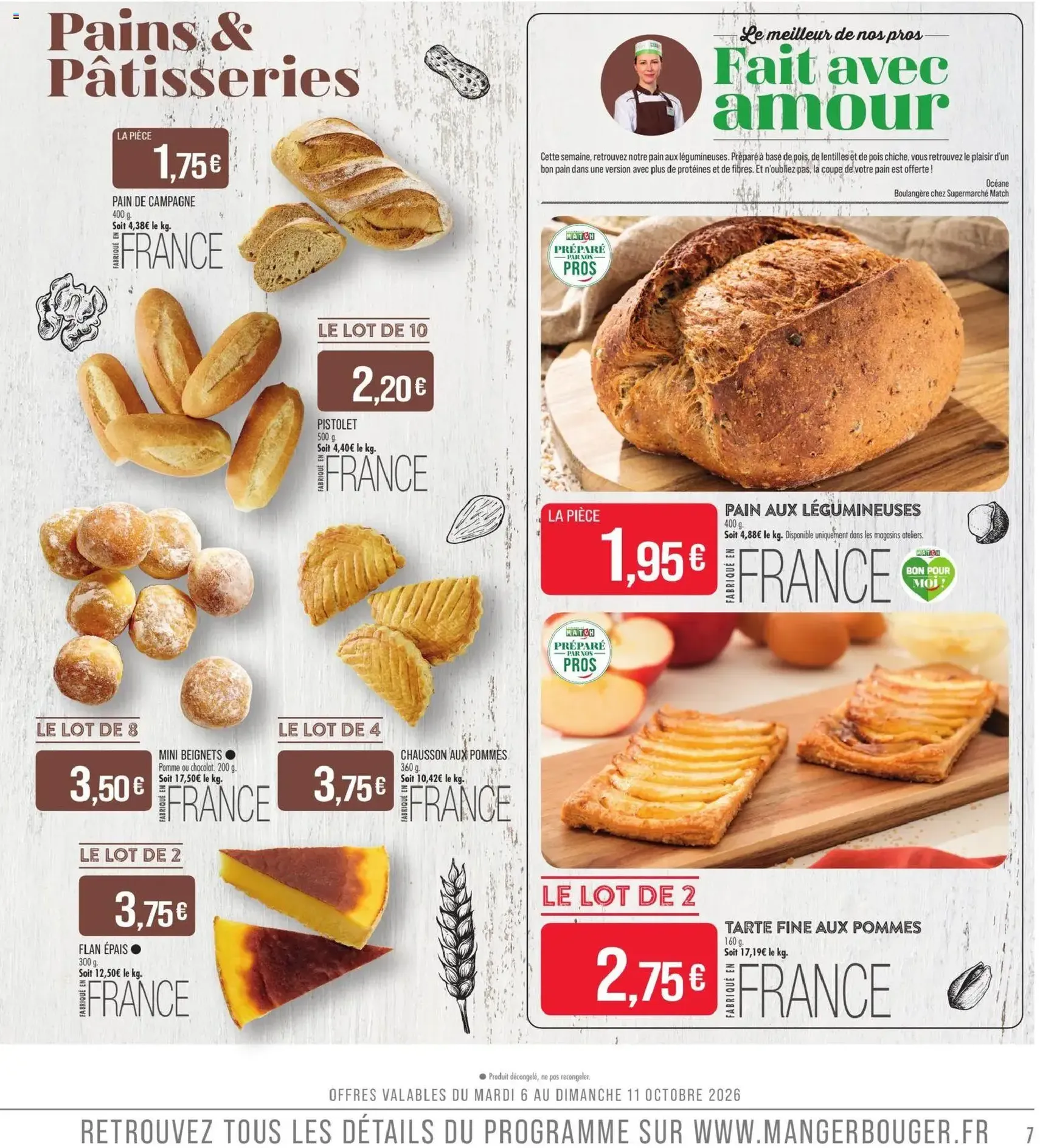 Match Supermarché catalogue - brochure valable à partir du 06/10/2026, page 7 sur 28