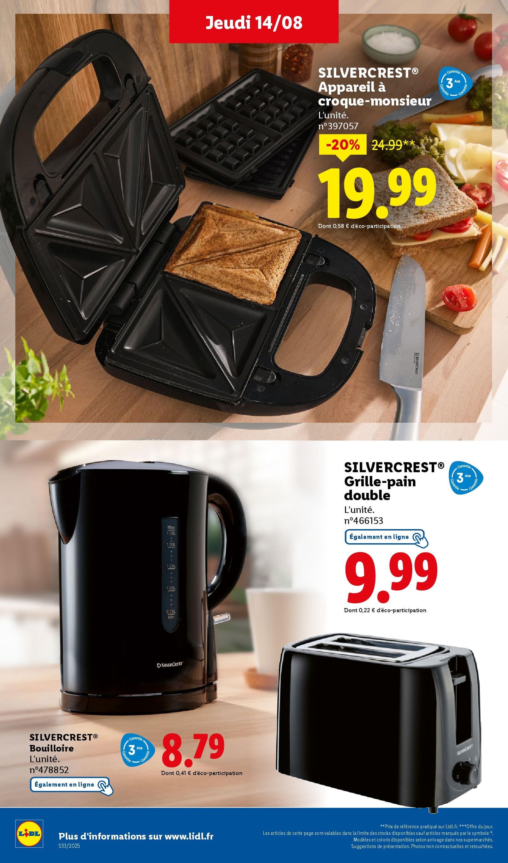 LIDL catalogue semaine 32 - brochure valable à partir du 14/08/2025, page 42 sur 72