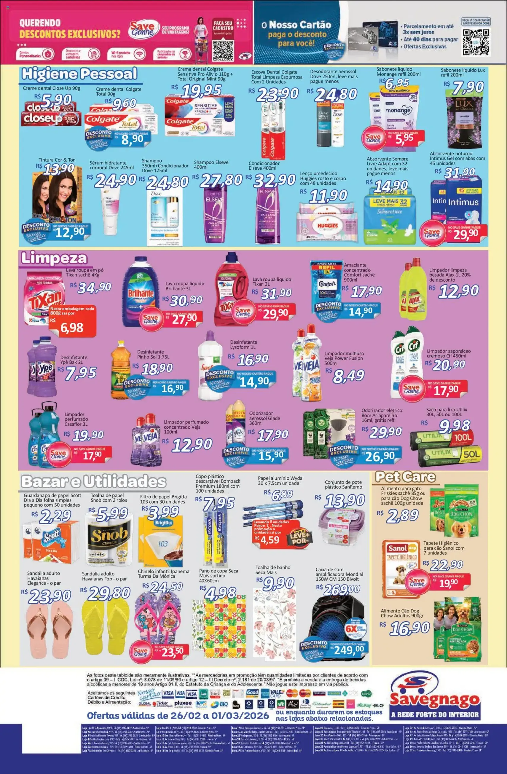 Savegnago - Ofertas da semana - folheto válido a partir de 26/02/2026 página 4 de 4