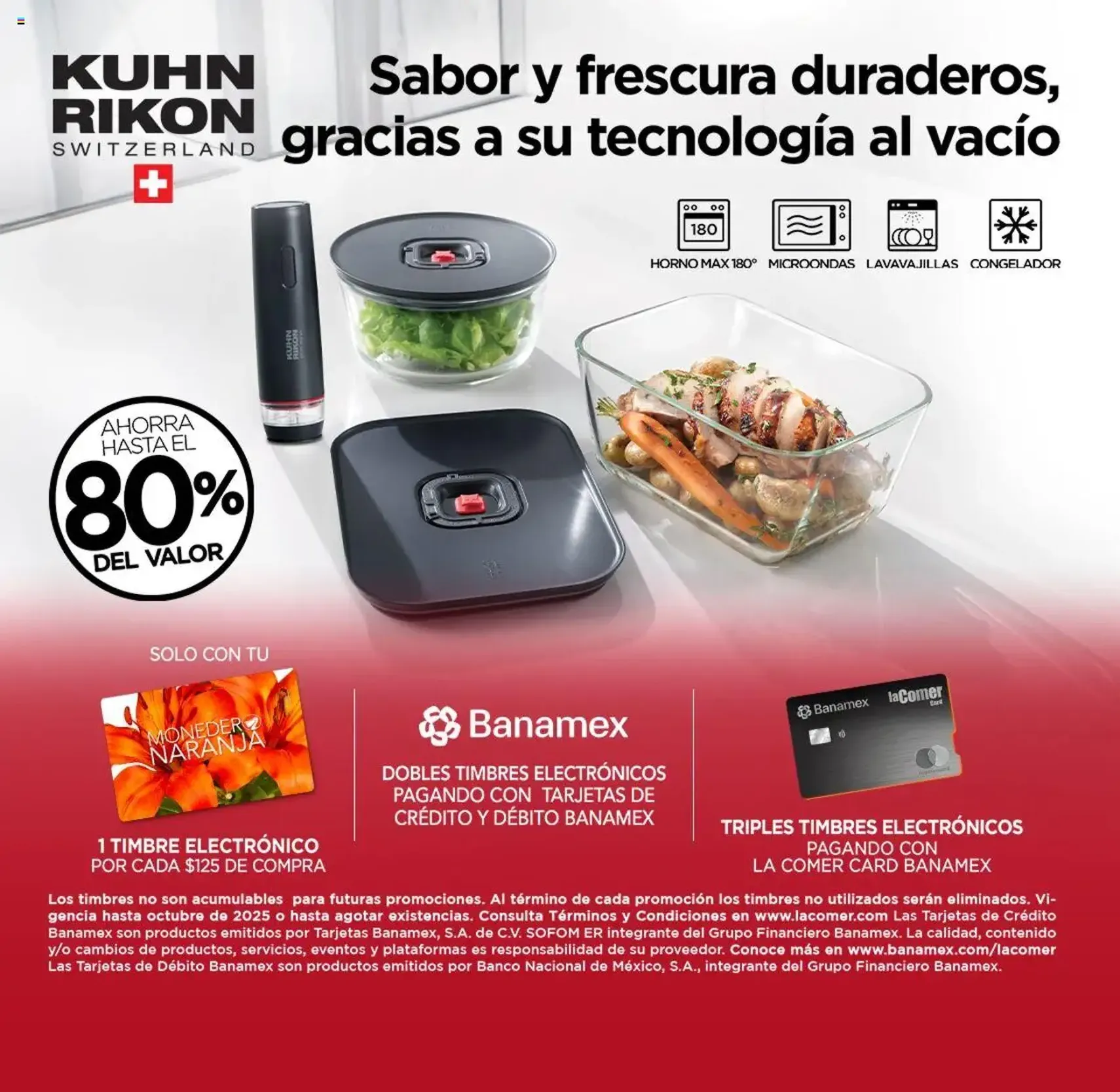 La Comer - Folleto Kuhn Rikon - folleto válido desde 17/08/2025 página 1 de 3