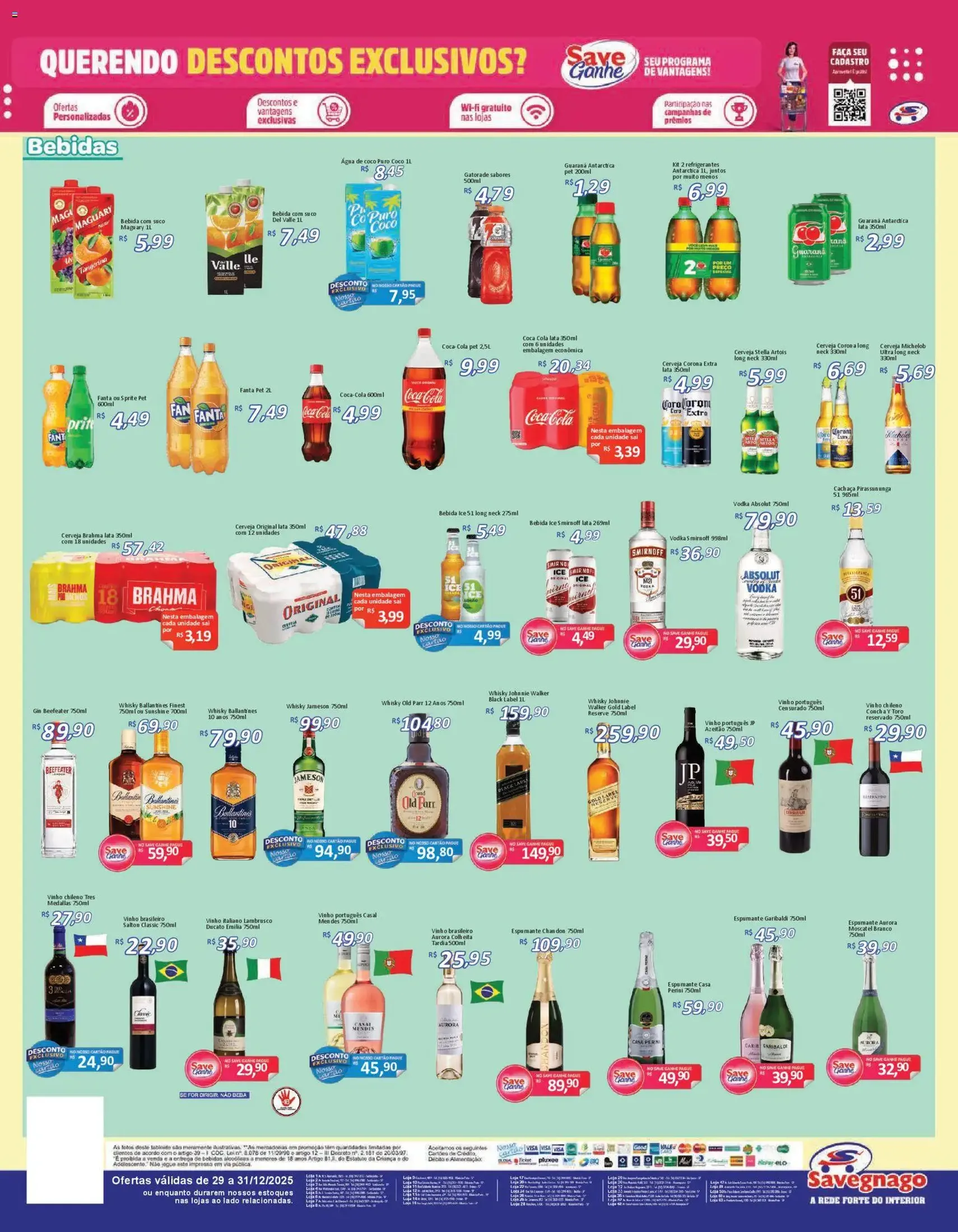 Savegnago - Ofertas da semana - folheto válido a partir de 29/12/2025 página 4 de 4