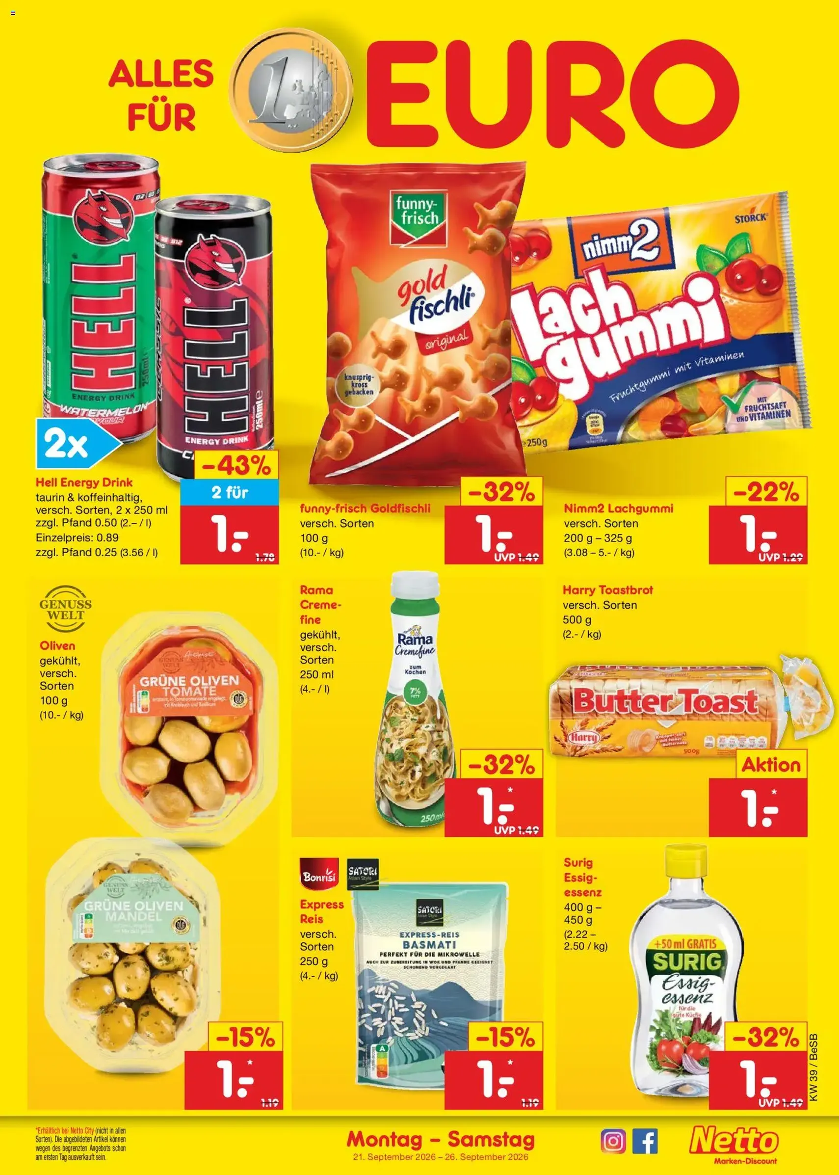 Netto Marken-Discount Prospekt - Gültiger Prospekt ab 21.09.2026, Seite 13 von insgesamt 72