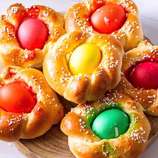 Recipe preview Easy homemade Italian Easter Bread recipe