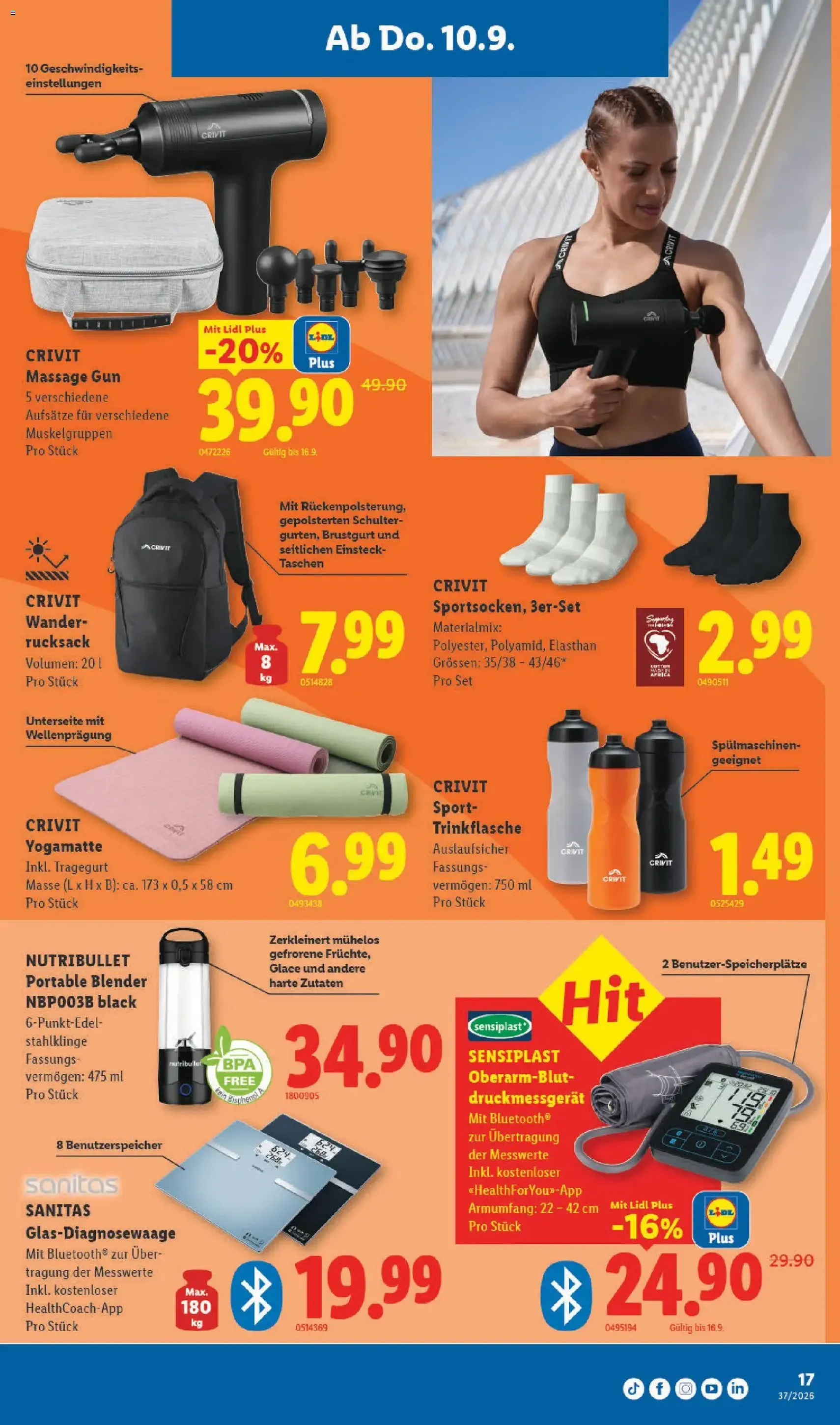 Lidl aktionen - Gültiger Prospekt ab 10.09.2026, Seite 17 von insgesamt 33