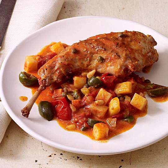 Anteprima ricetta Coniglio in agrodolce