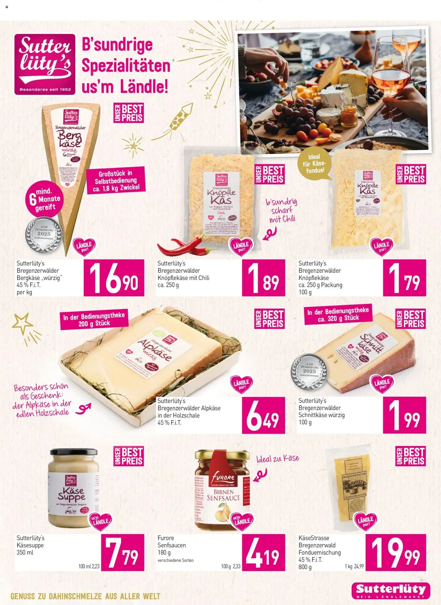 Sutterlüty Flugblatt - Gültiger Prospekt ab 27.12.2025, Seite 15 von insgesamt 28