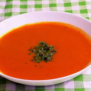 Recipe preview Creamy and tasty tomato soup recipe