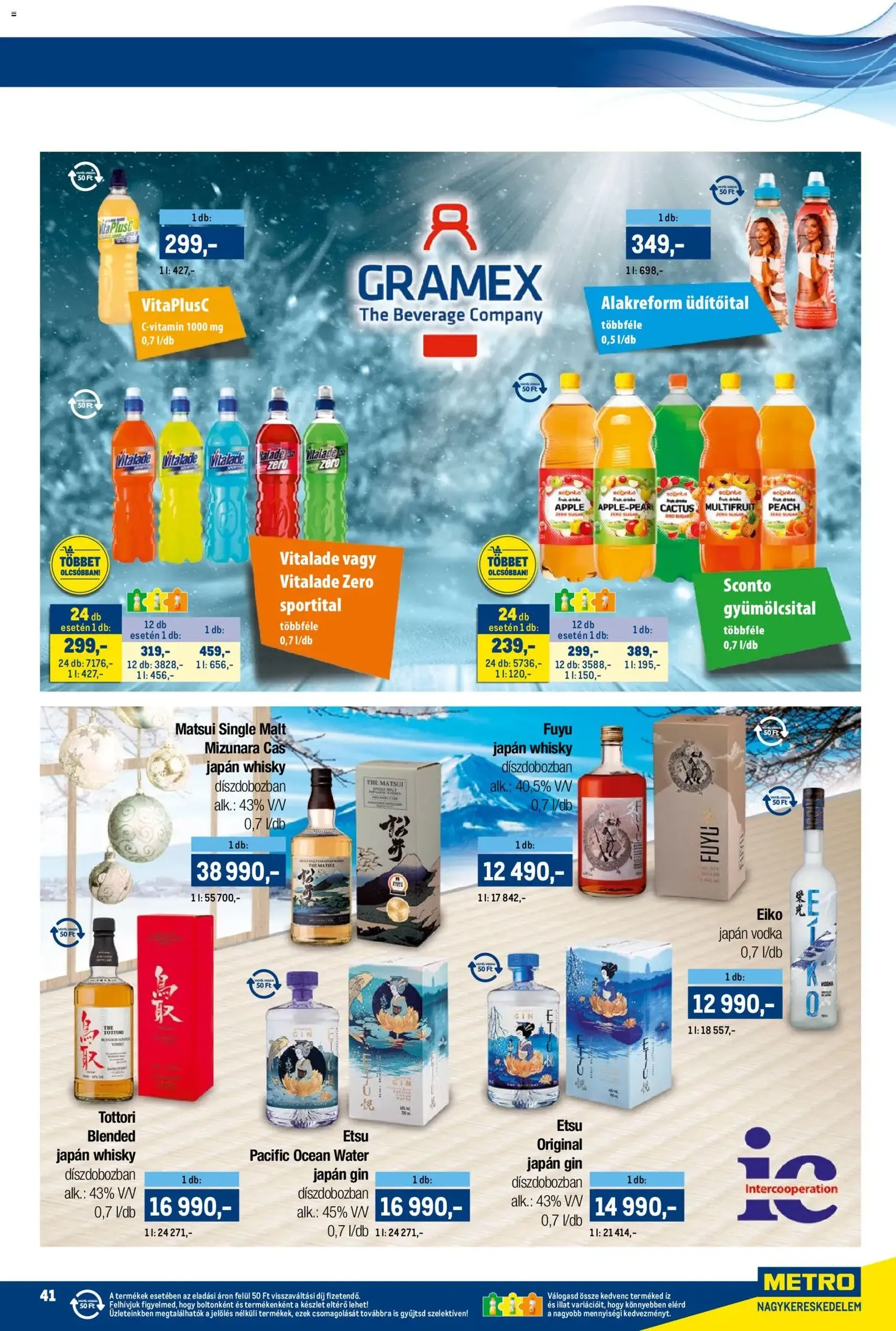 Metro Akciós újság - 2025.11.15. érvényes szórólap 41 oldal 55 oldalból