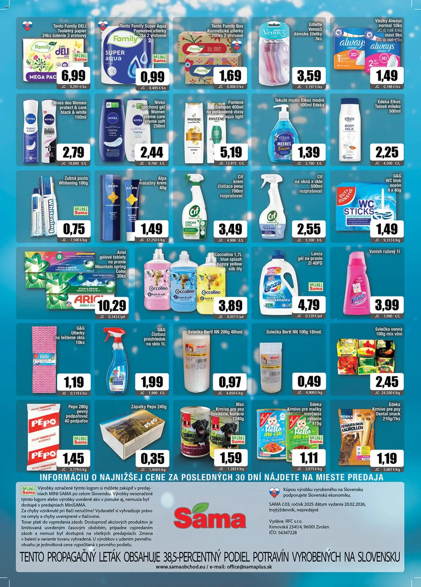 Sama leták - platný leták od 20.02.2026 strana 12 z 12