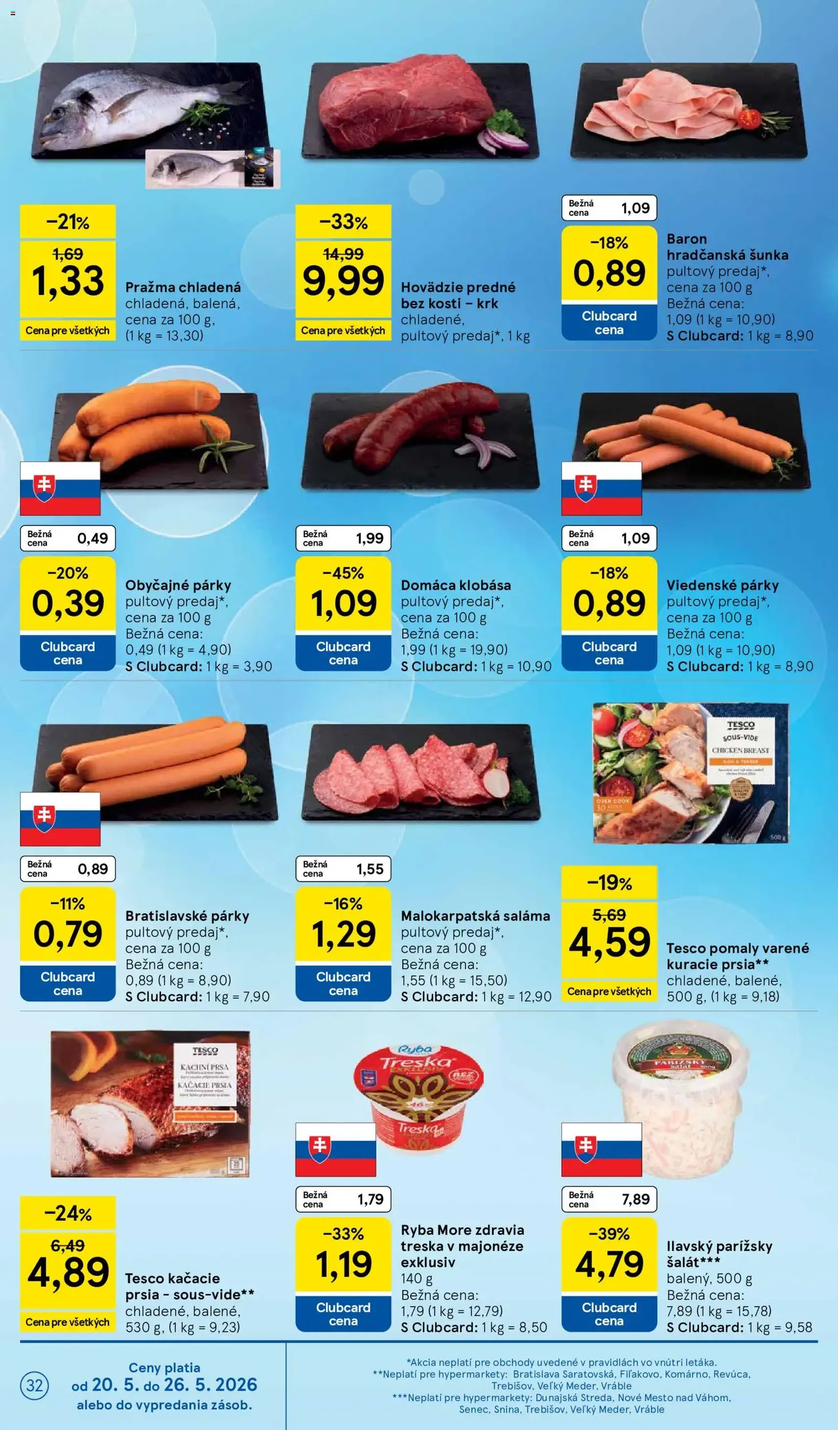 Tesco Hypermarket - leták - platný leták od 20.05.2026 strana 32 z 49