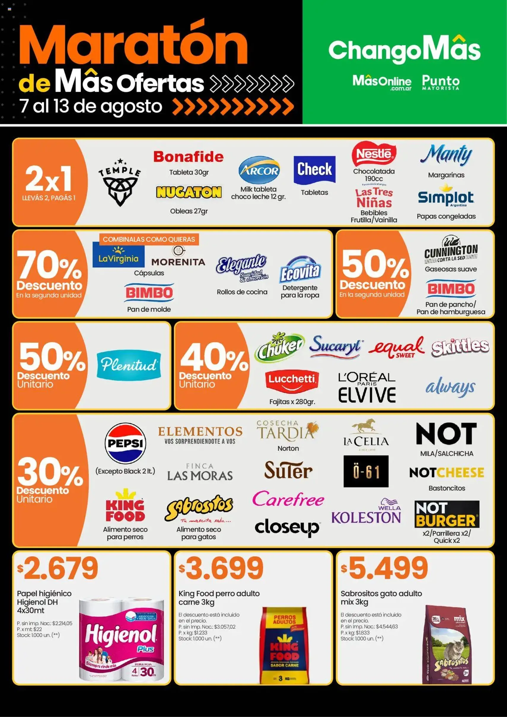 Changomas ofertas - folleto válido desde 07/08/2025 página 11 de 16 Changomas ofertas - folleto válido desde 07/08/2025 página 11 de 16
